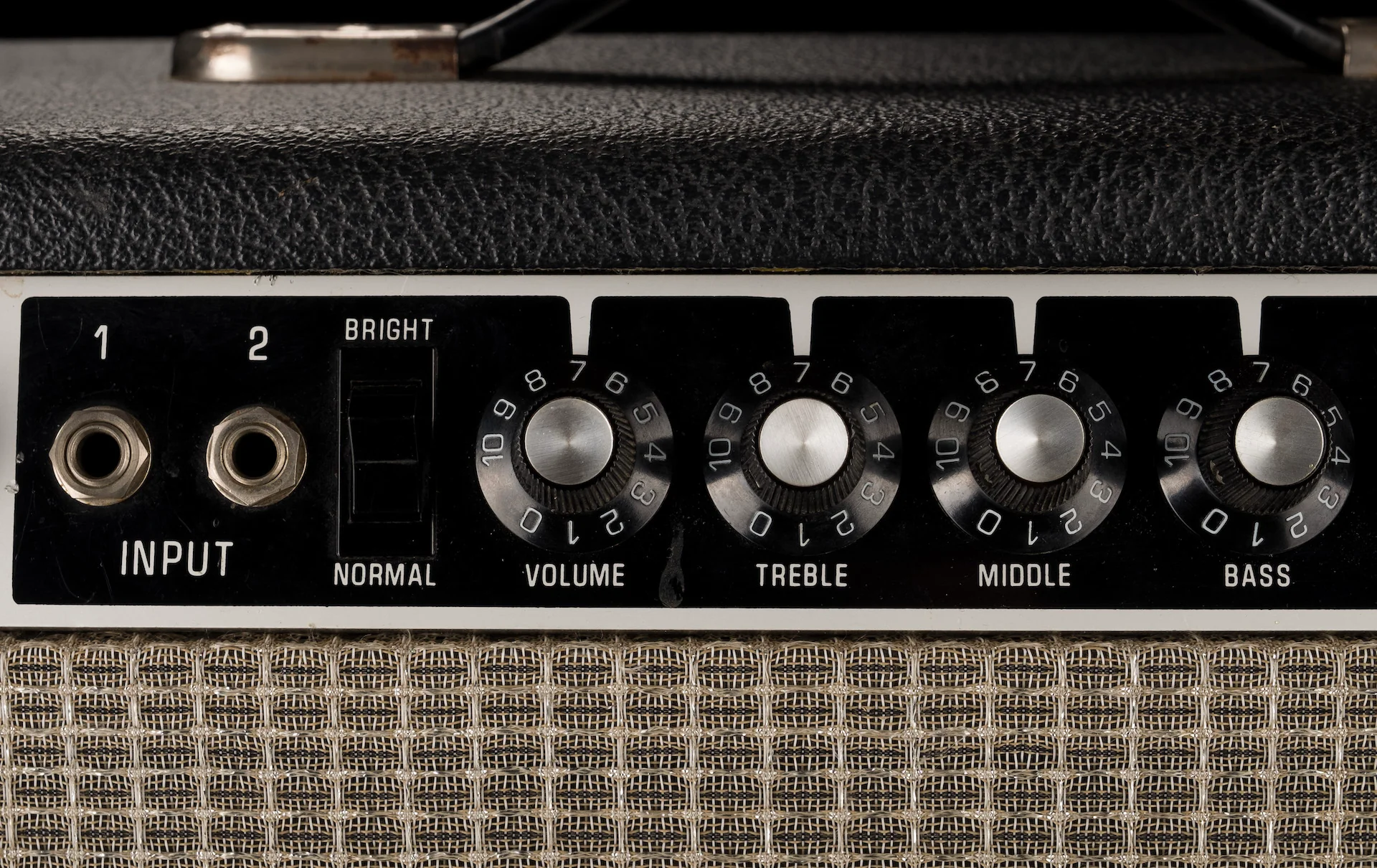 Vintage 1974 Music Man 210-Sixty Five Guitar Amp Combo With Original Footswitch - Image 5