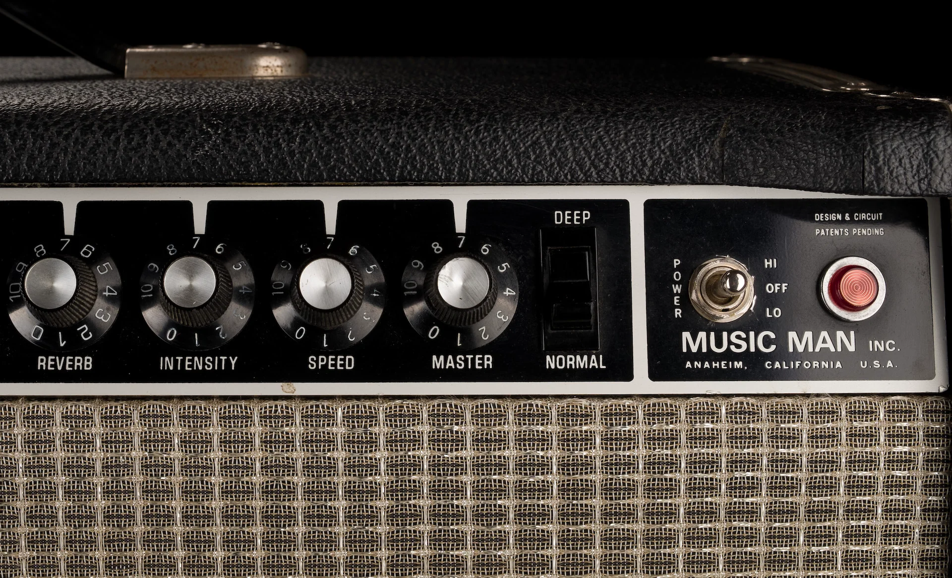 Vintage 1974 Music Man 210-Sixty Five Guitar Amp Combo With Original Footswitch - Image 6