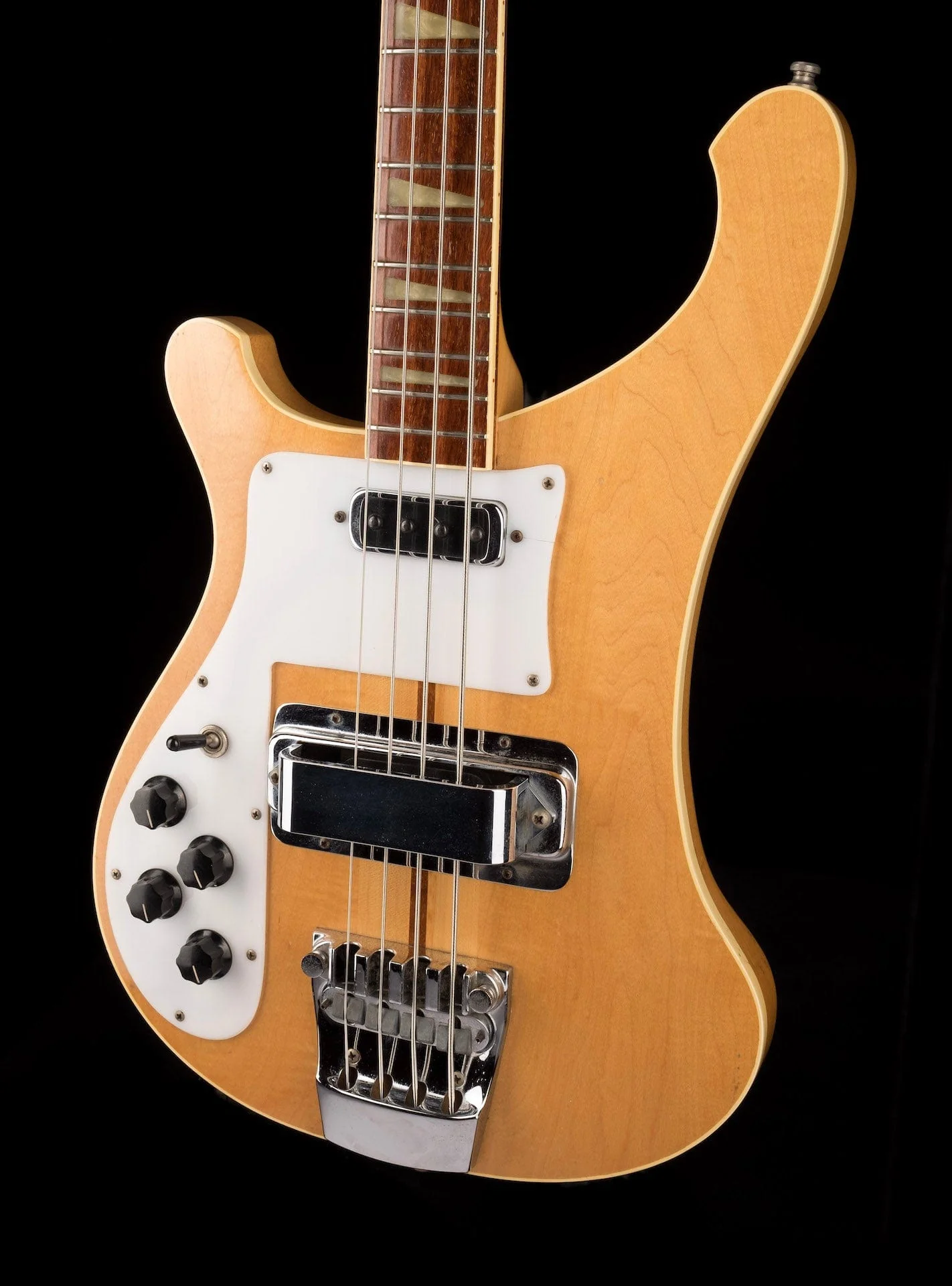 Vintage 1974 Rickenbacker 4001 Bass Maple Glo With HSC - Duffy Snowhill - Image 9
