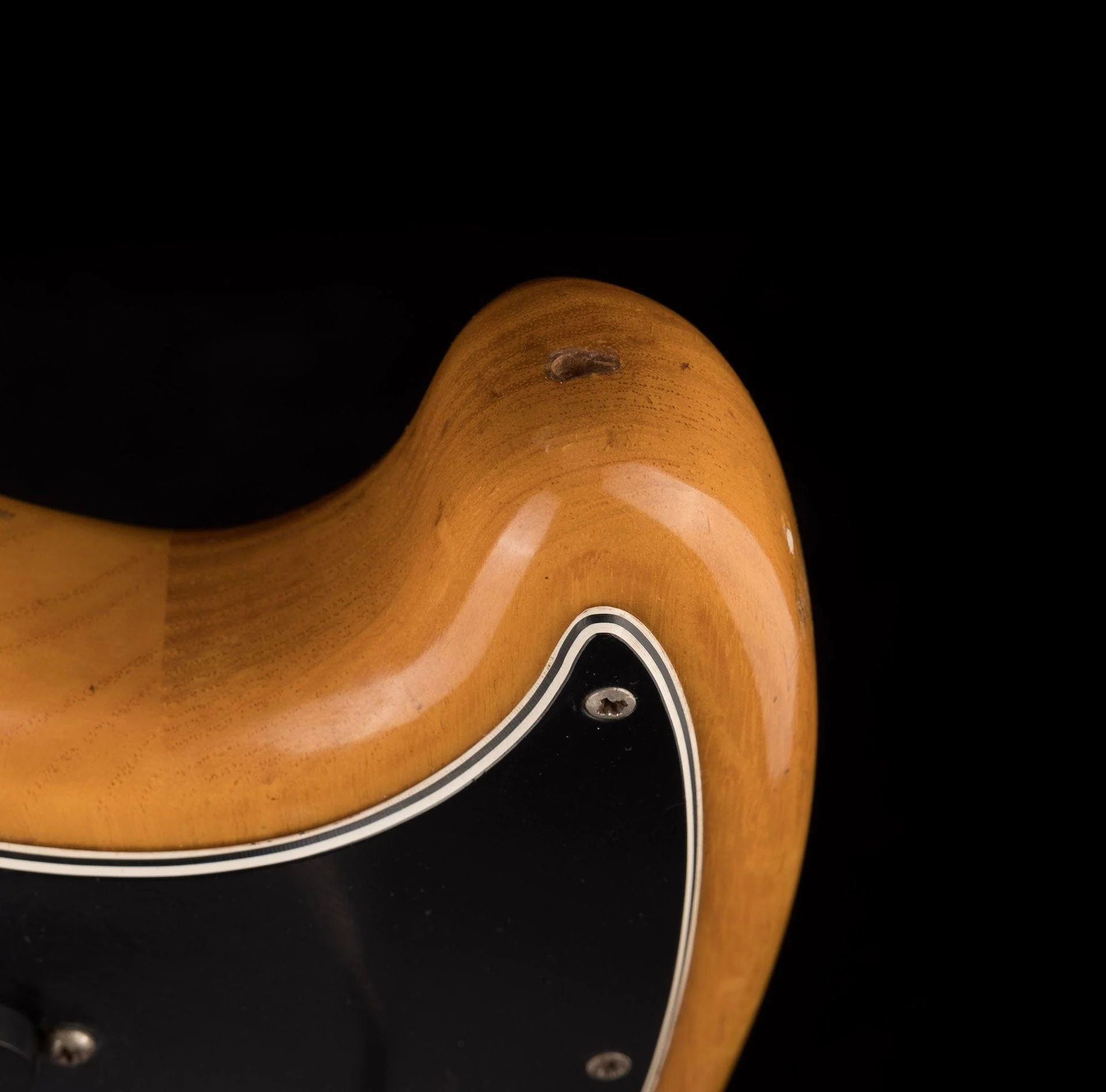 Vintage 1976 Fender Mustang Natural With OHSC - Image 11
