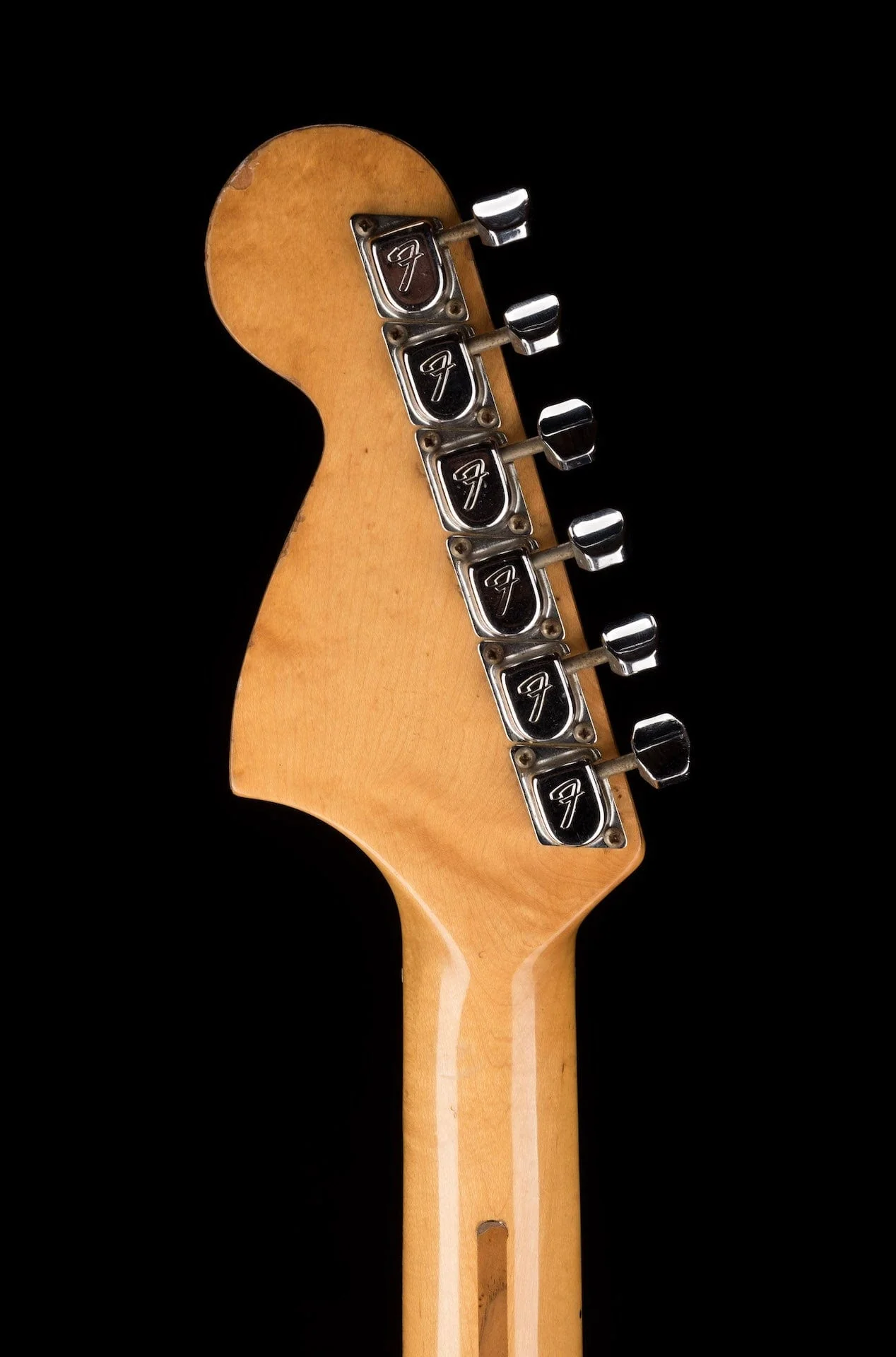 Vintage 1976 Fender Mustang Natural With OHSC - Image 18