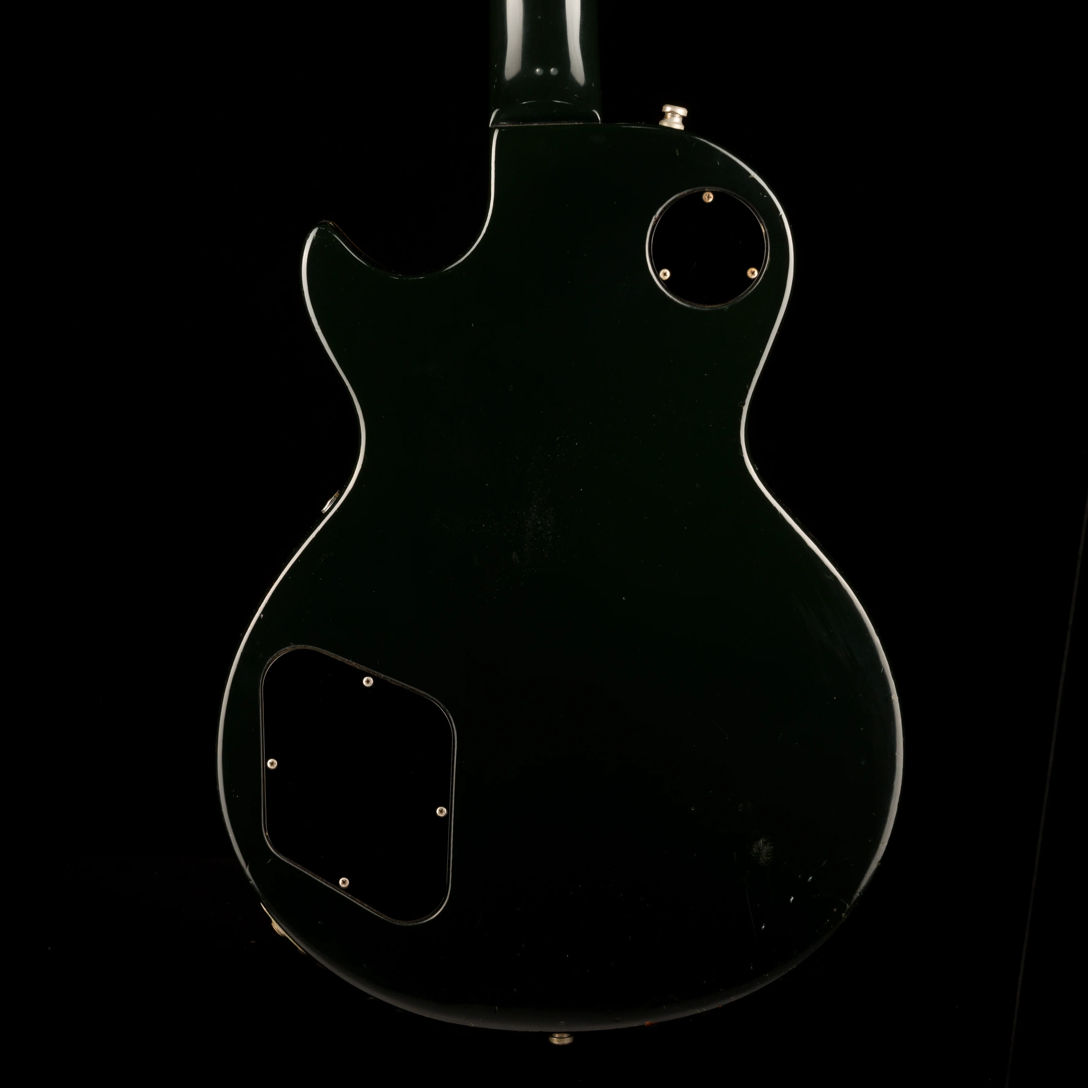 Pre Owned 1976 Gibson Les Paul Pro Deluxe Black With OHSC - Image 13
