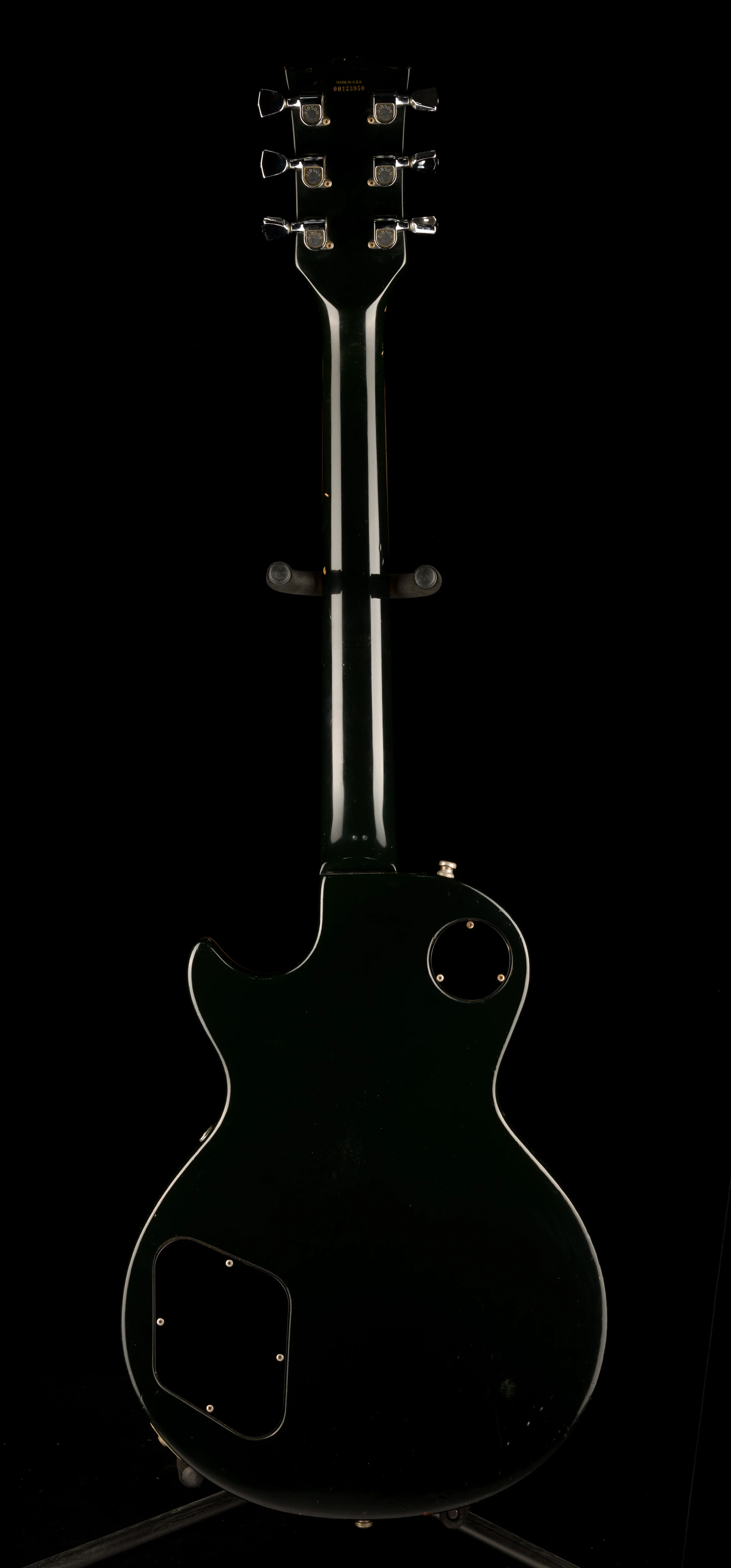 Pre Owned 1976 Gibson Les Paul Pro Deluxe Black With OHSC - Image 14
