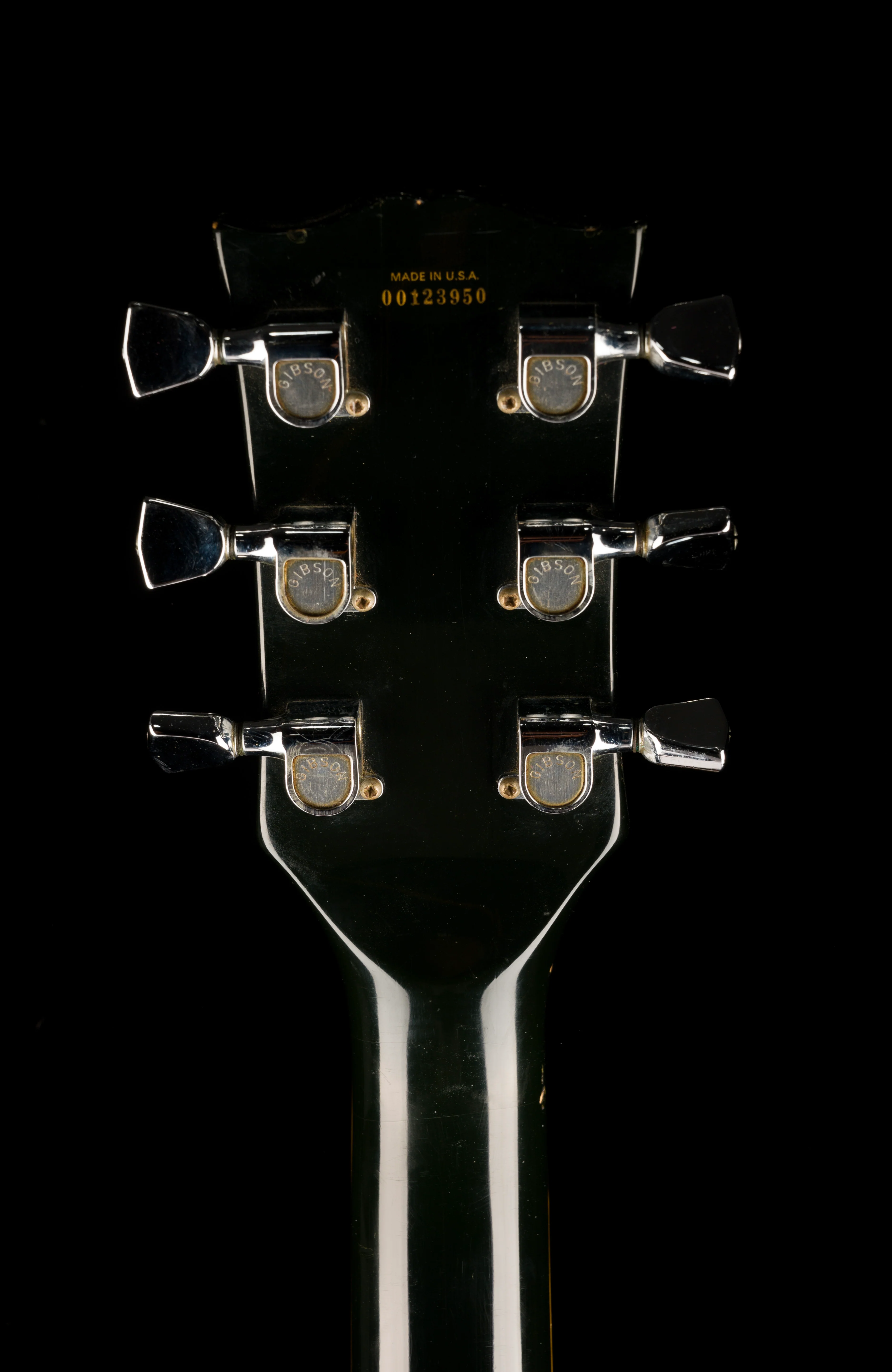 Pre Owned 1976 Gibson Les Paul Pro Deluxe Black With OHSC - Image 18