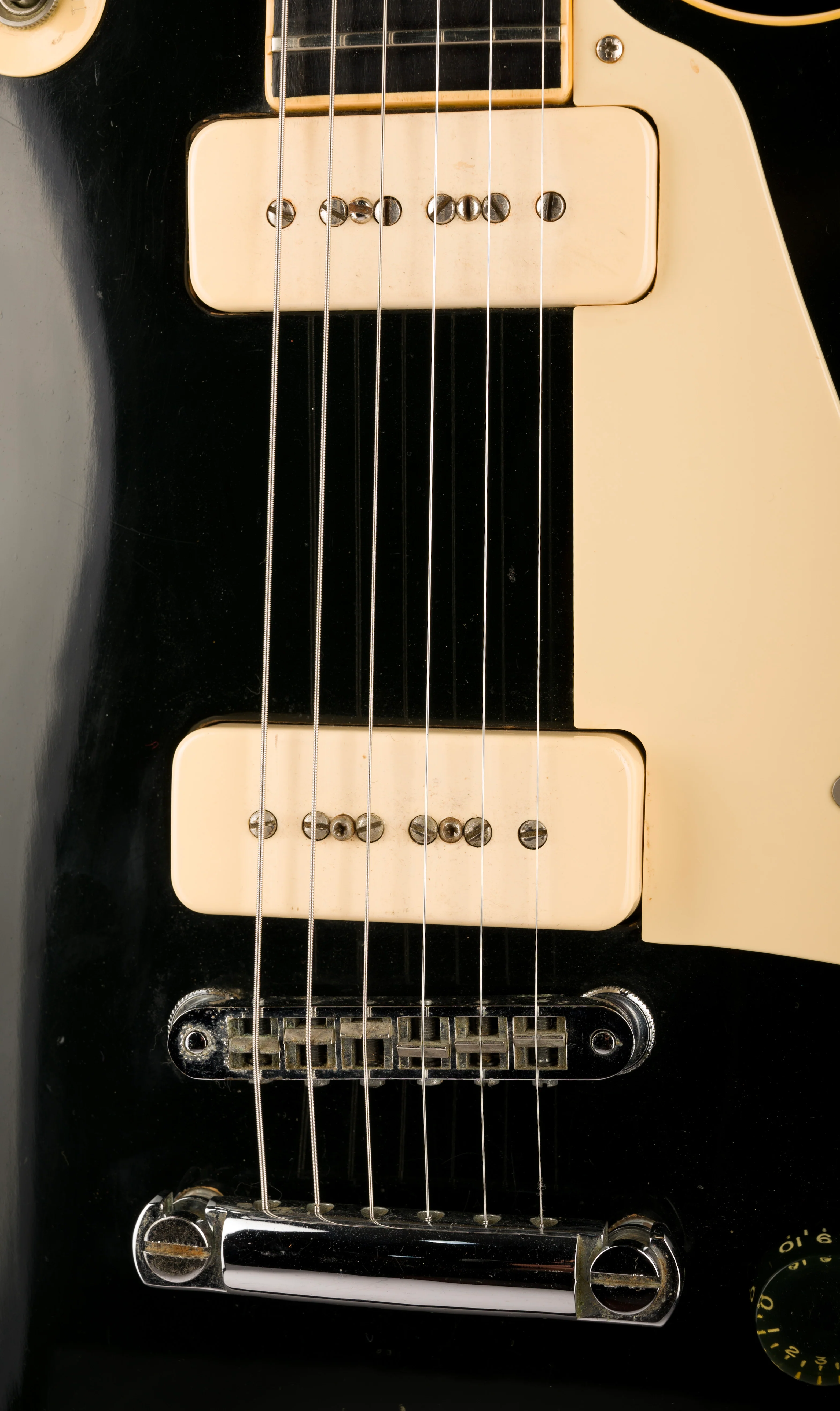 Pre Owned 1976 Gibson Les Paul Pro Deluxe Black With OHSC - Image 7