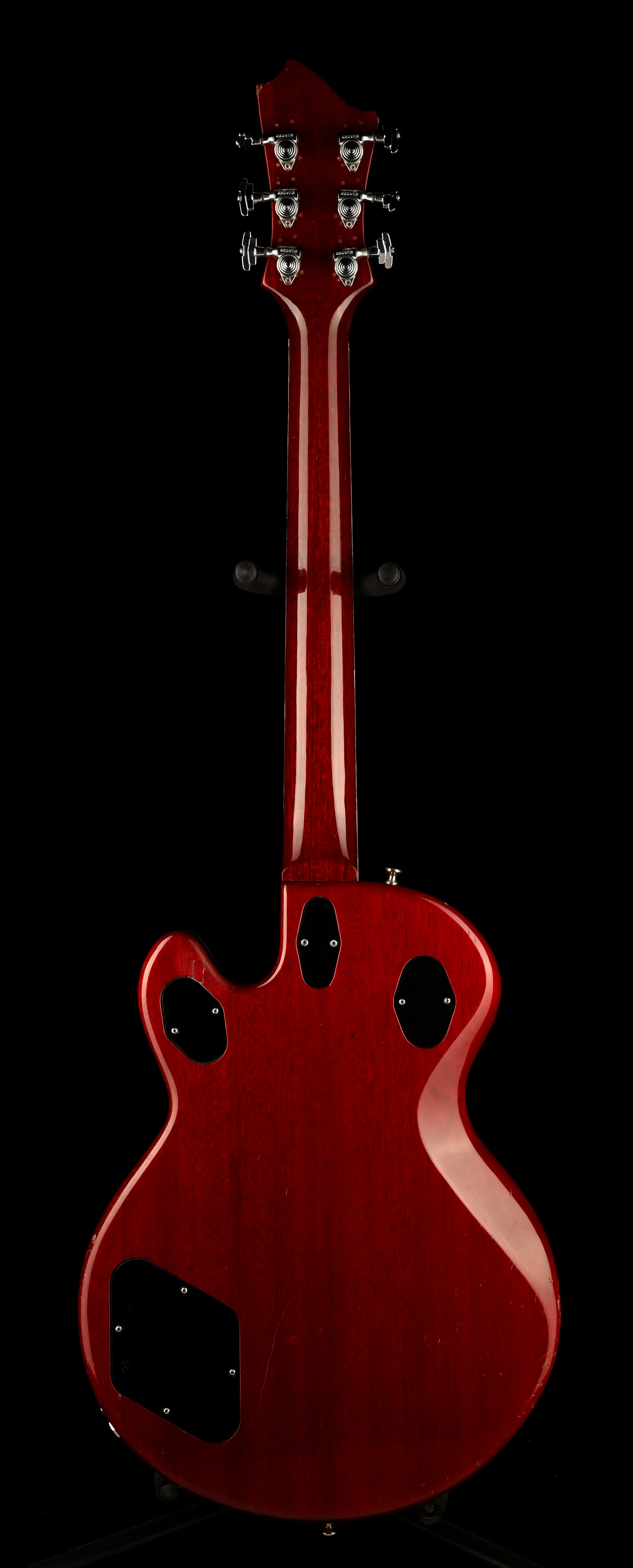 Vintage 1976 Hagstrom Swede Cherry Red Translucent With Case - Image 15