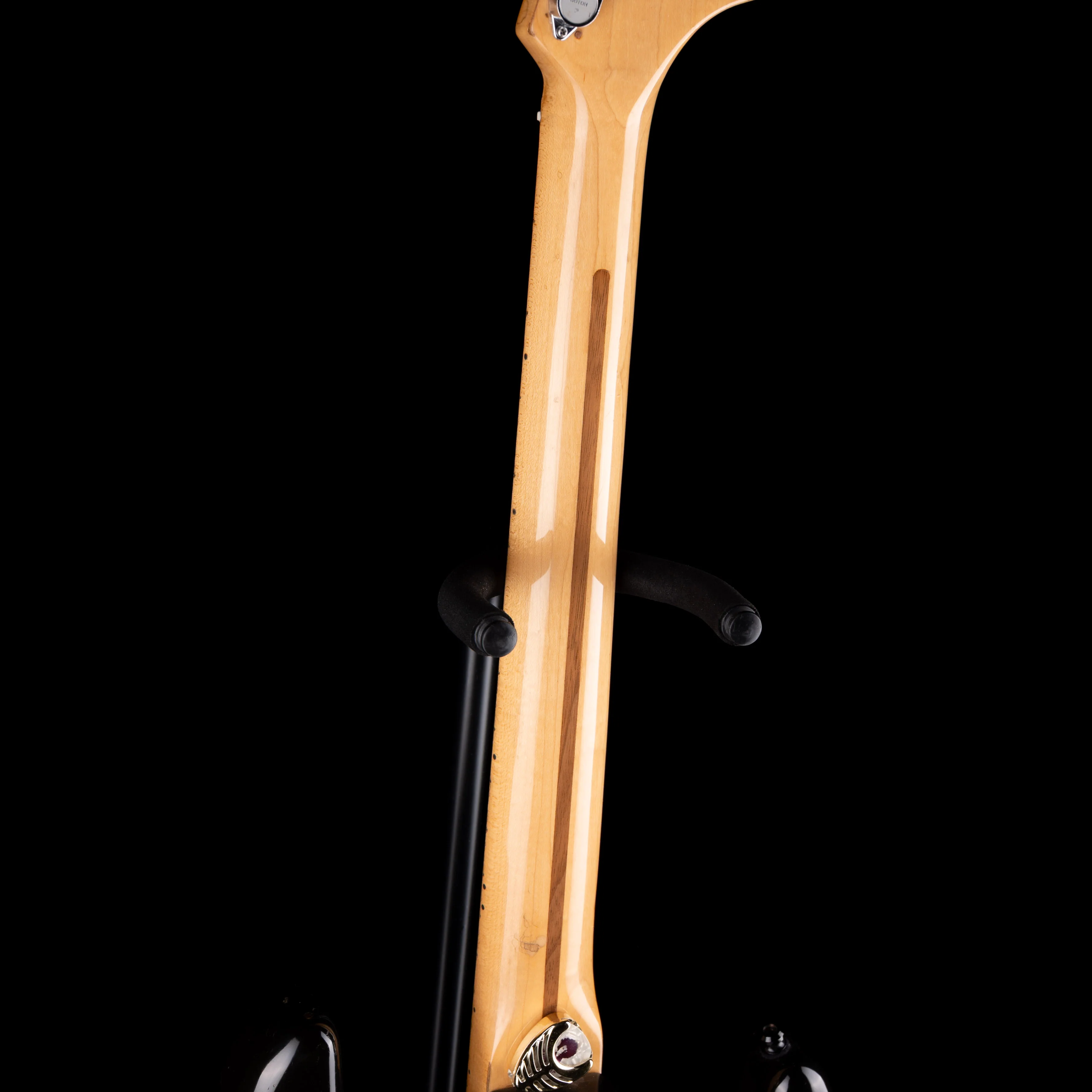 Vintage 1977 Fender Stratocaster Left-Handed Hardtail 3-Tone Sunburst With OHSC - Image 11