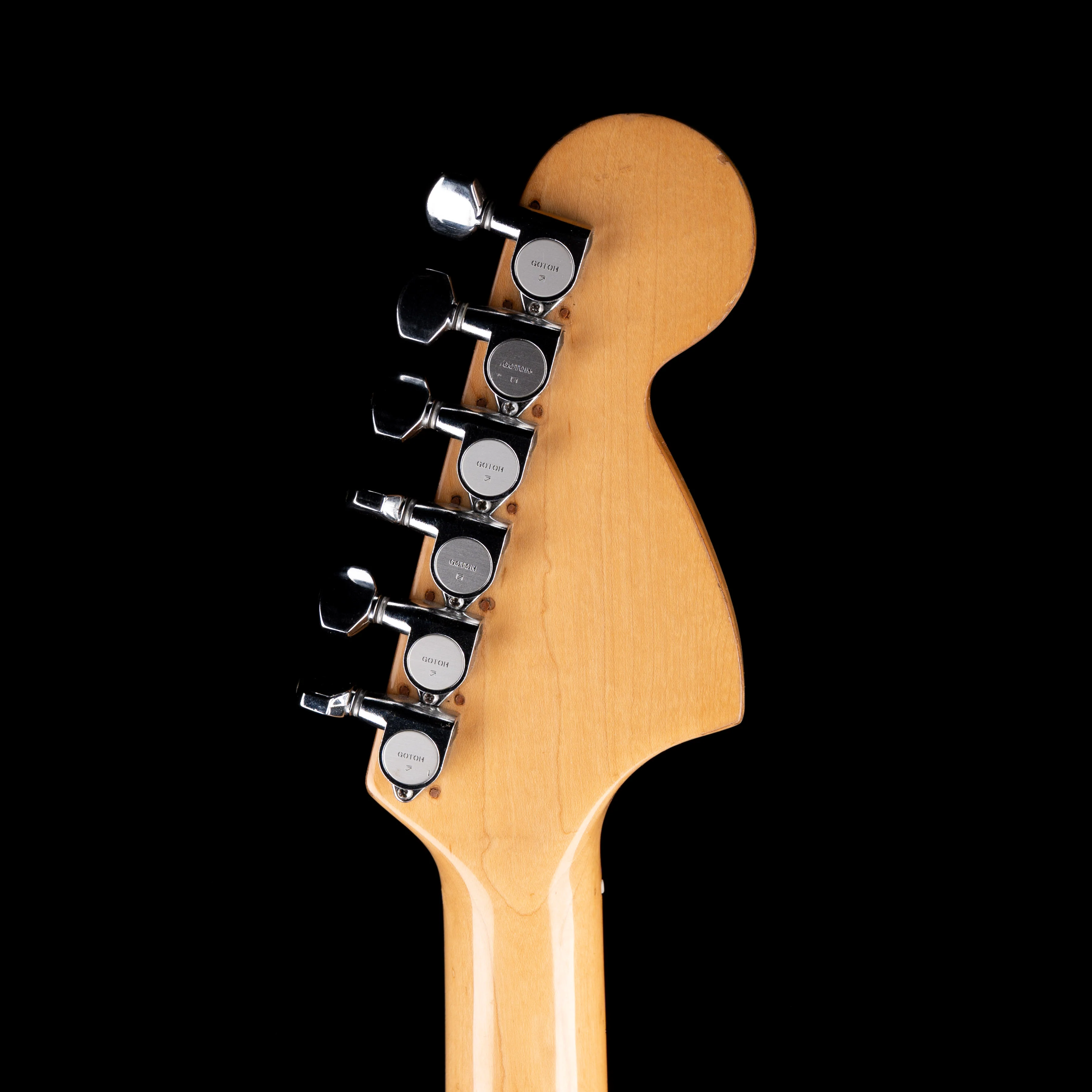 Vintage 1977 Fender Stratocaster Left-Handed Hardtail 3-Tone Sunburst With OHSC - Image 13
