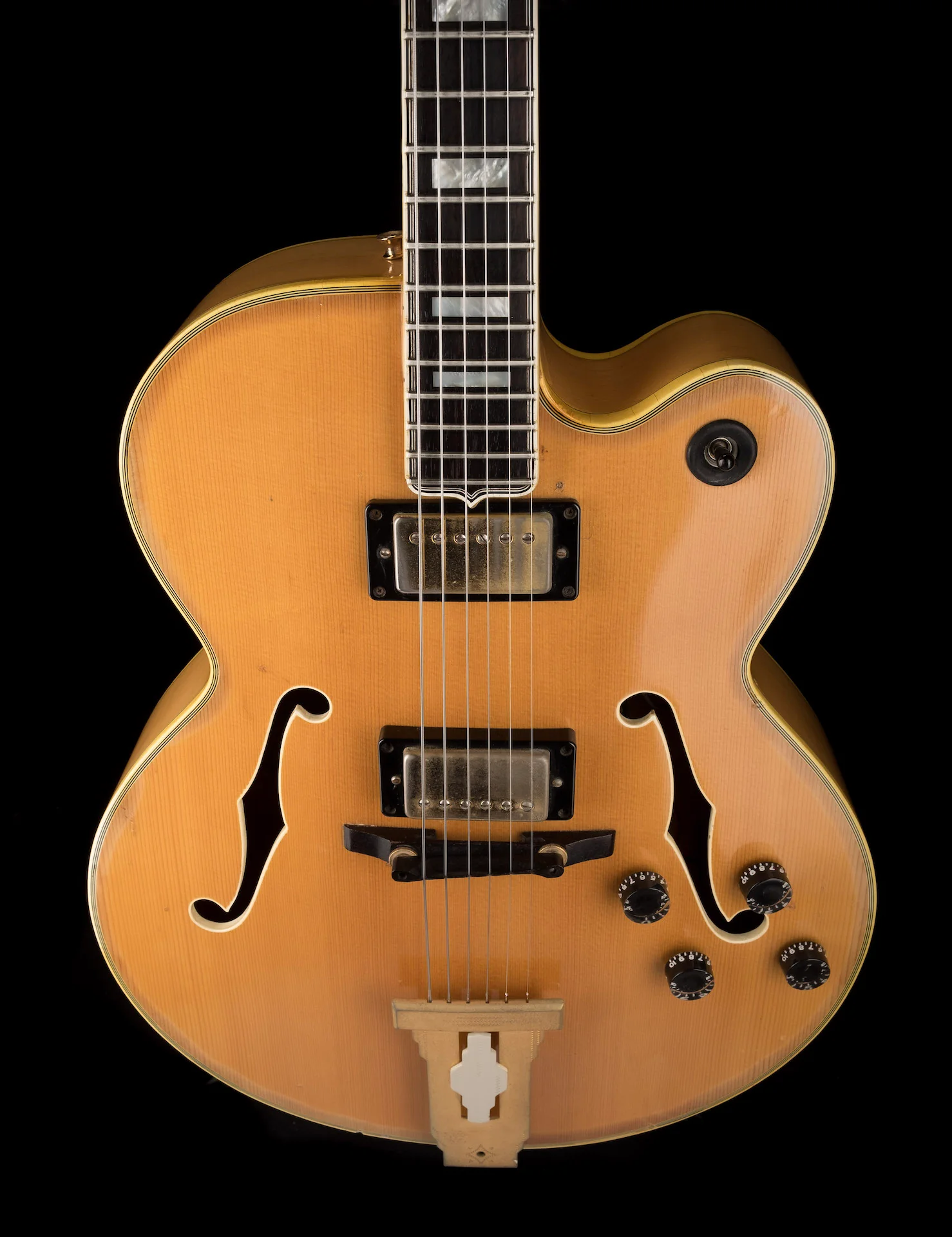 Pre Owned 1977 Ibanez 2460 Natural With HSC - Image 4