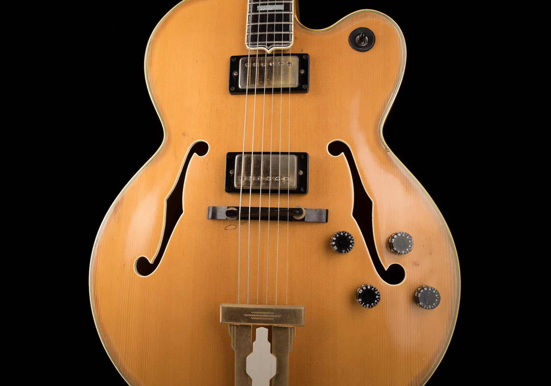 Pre Owned 1977 Ibanez 2460 Natural With HSC - Image 7