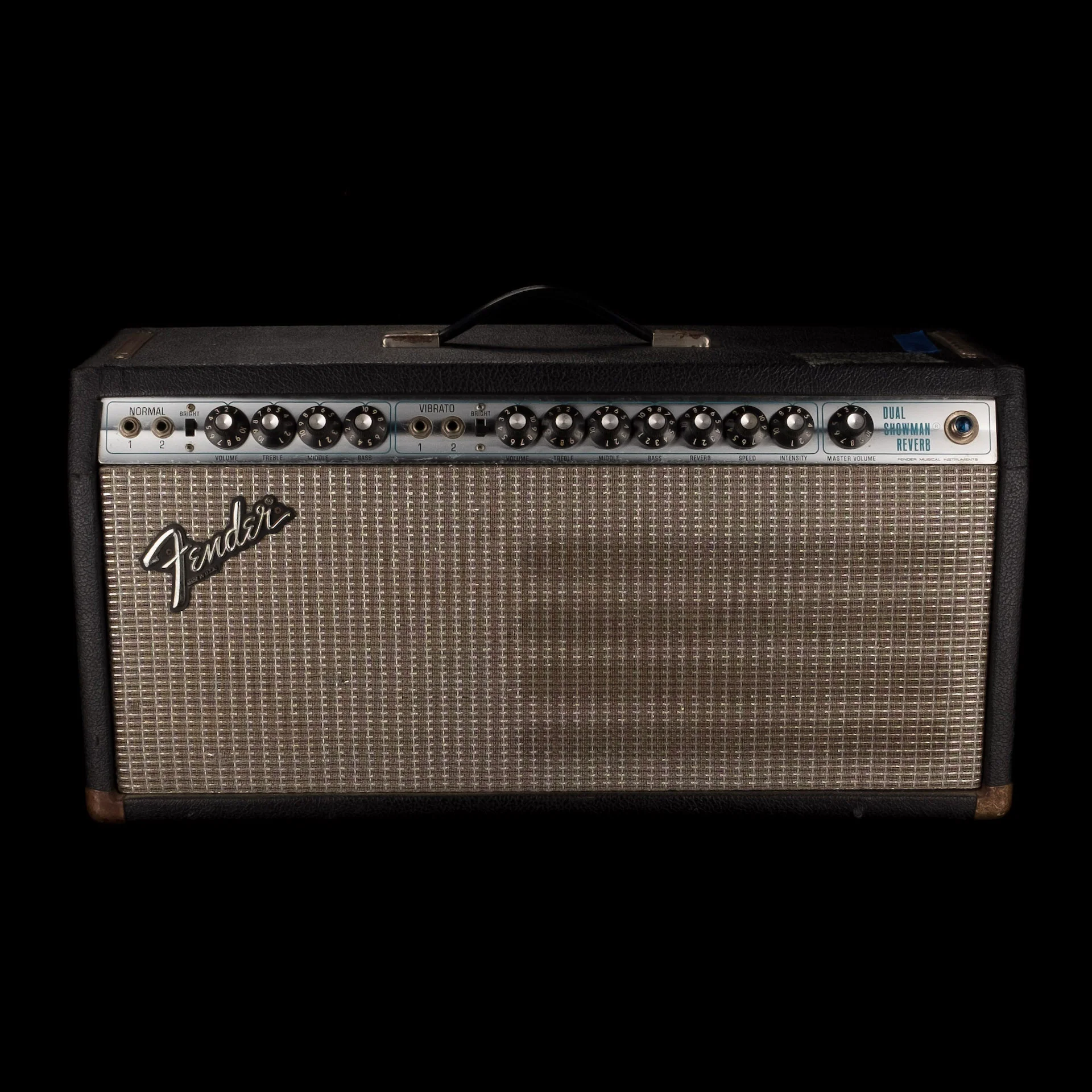 Vintage 1978 Fender Dual Showman Guitar Amp Head