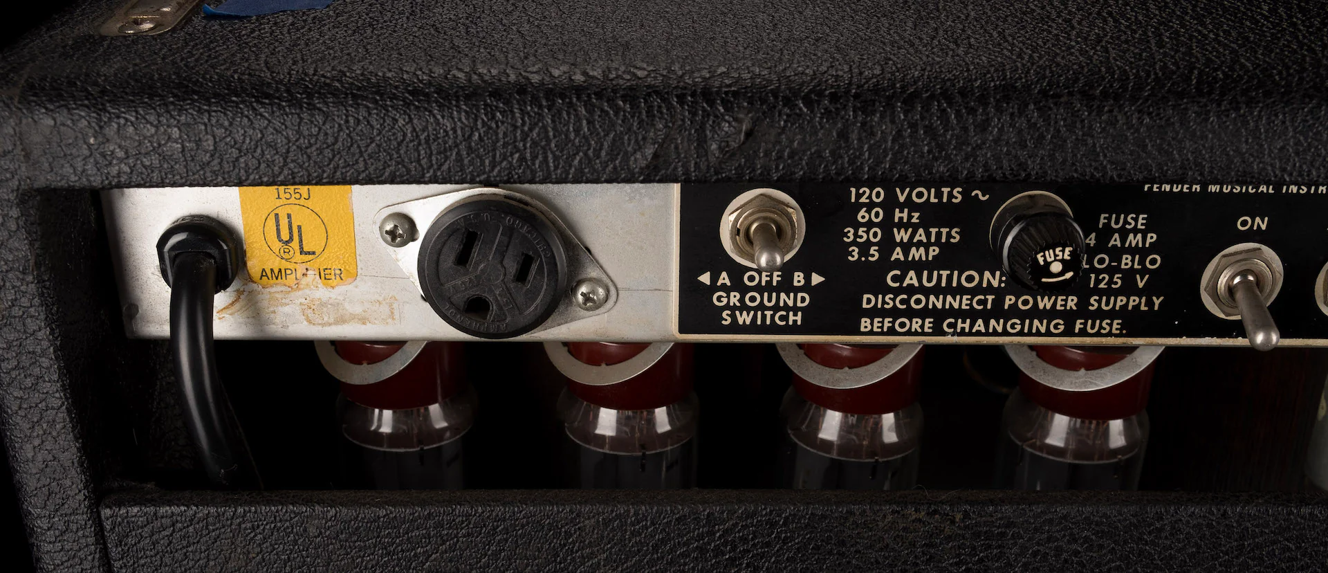 Vintage 1978 Fender Dual Showman Guitar Amp Head - Image 11