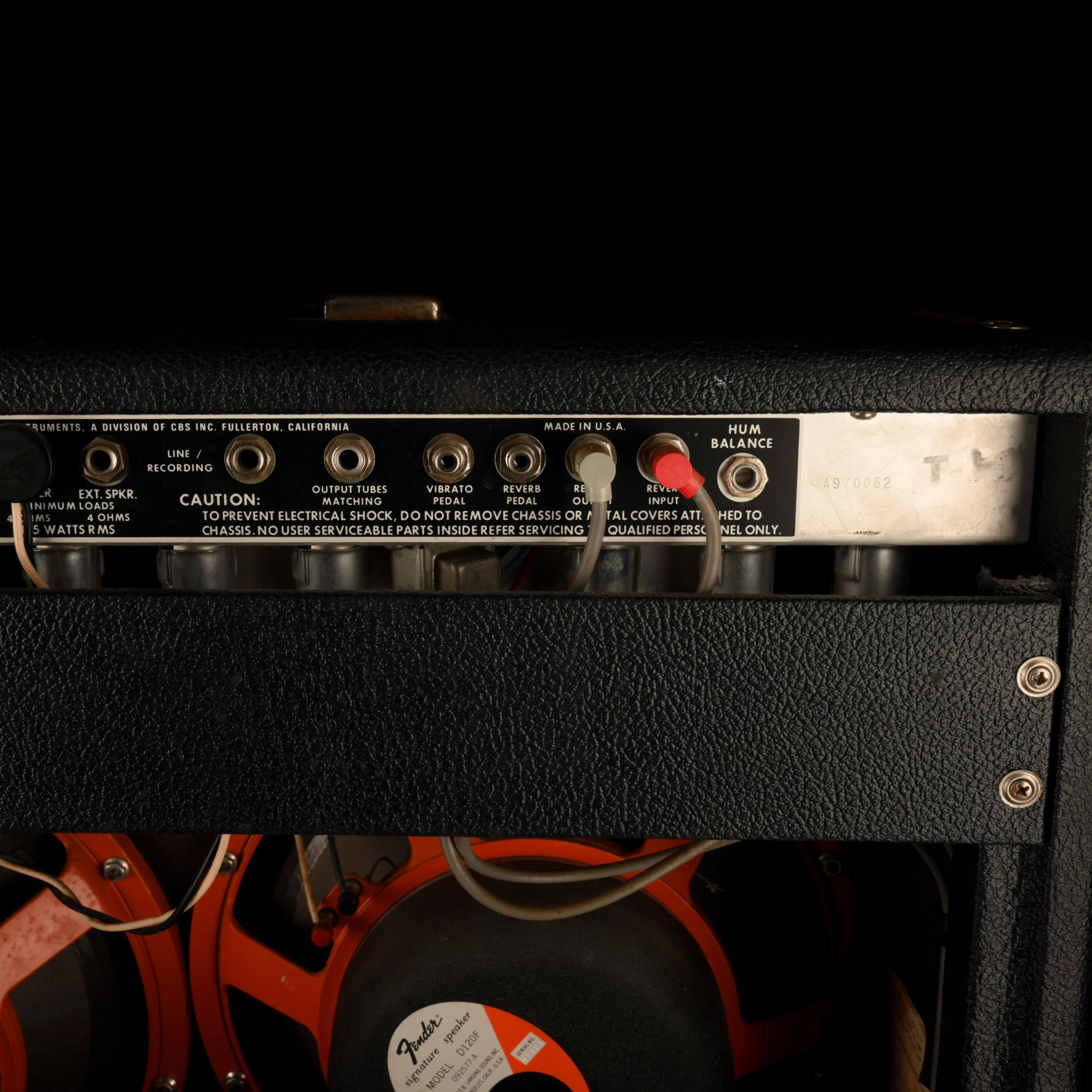Vintage 1979 Fender Twin Reverb Guitar Amp Combo - Image 13