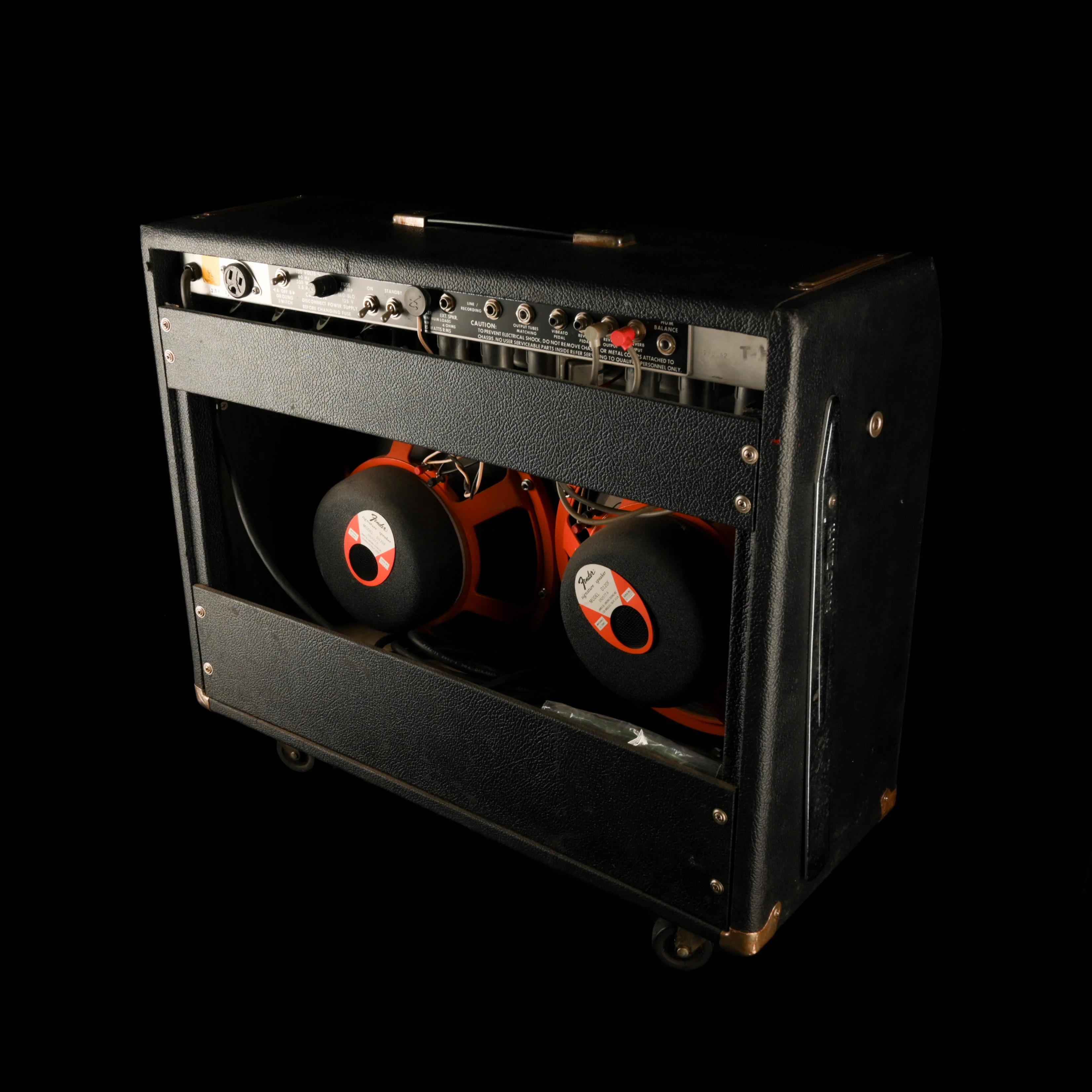 Vintage 1979 Fender Twin Reverb Guitar Amp Combo - Image 14