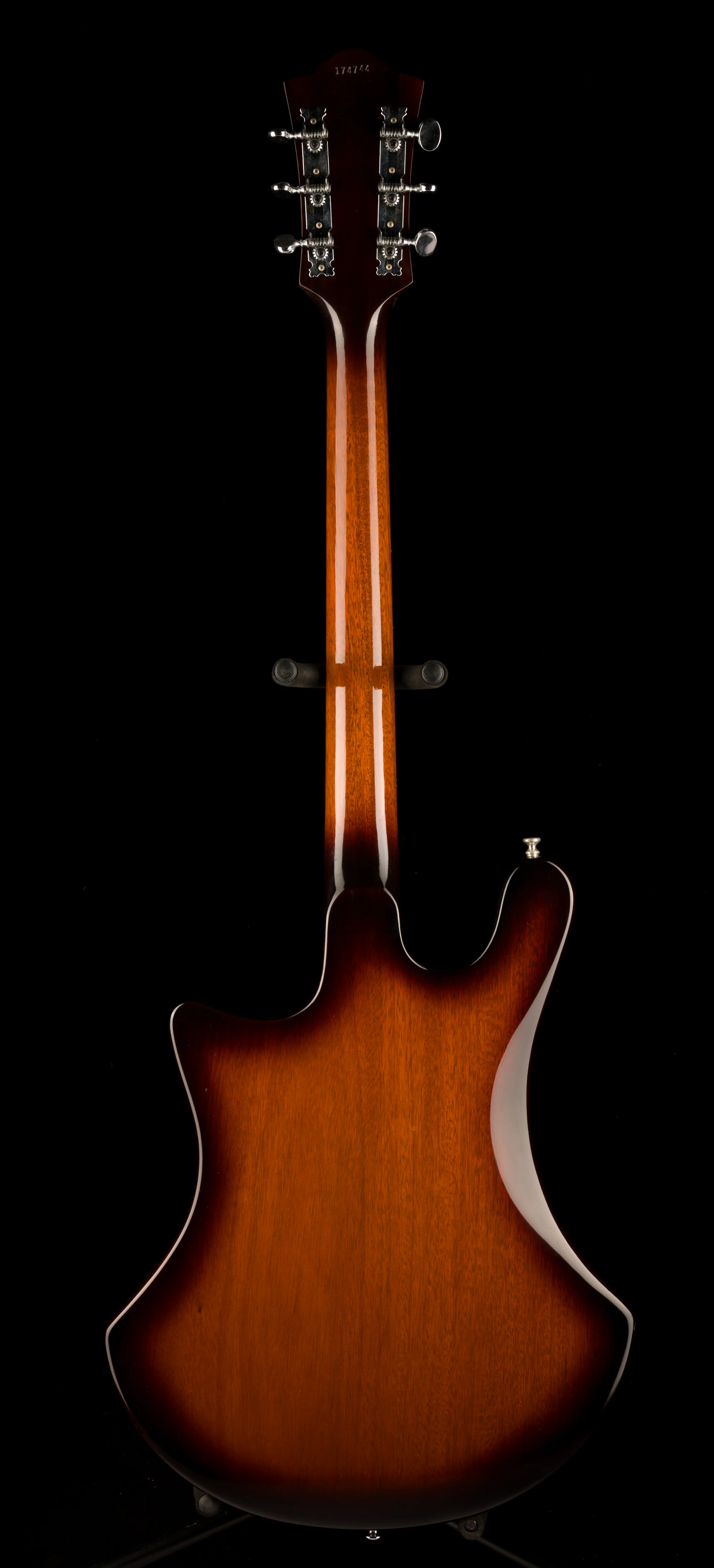 Vintage Guild S60-D Electric Guitar Sunburst With Hard Case - Image 14