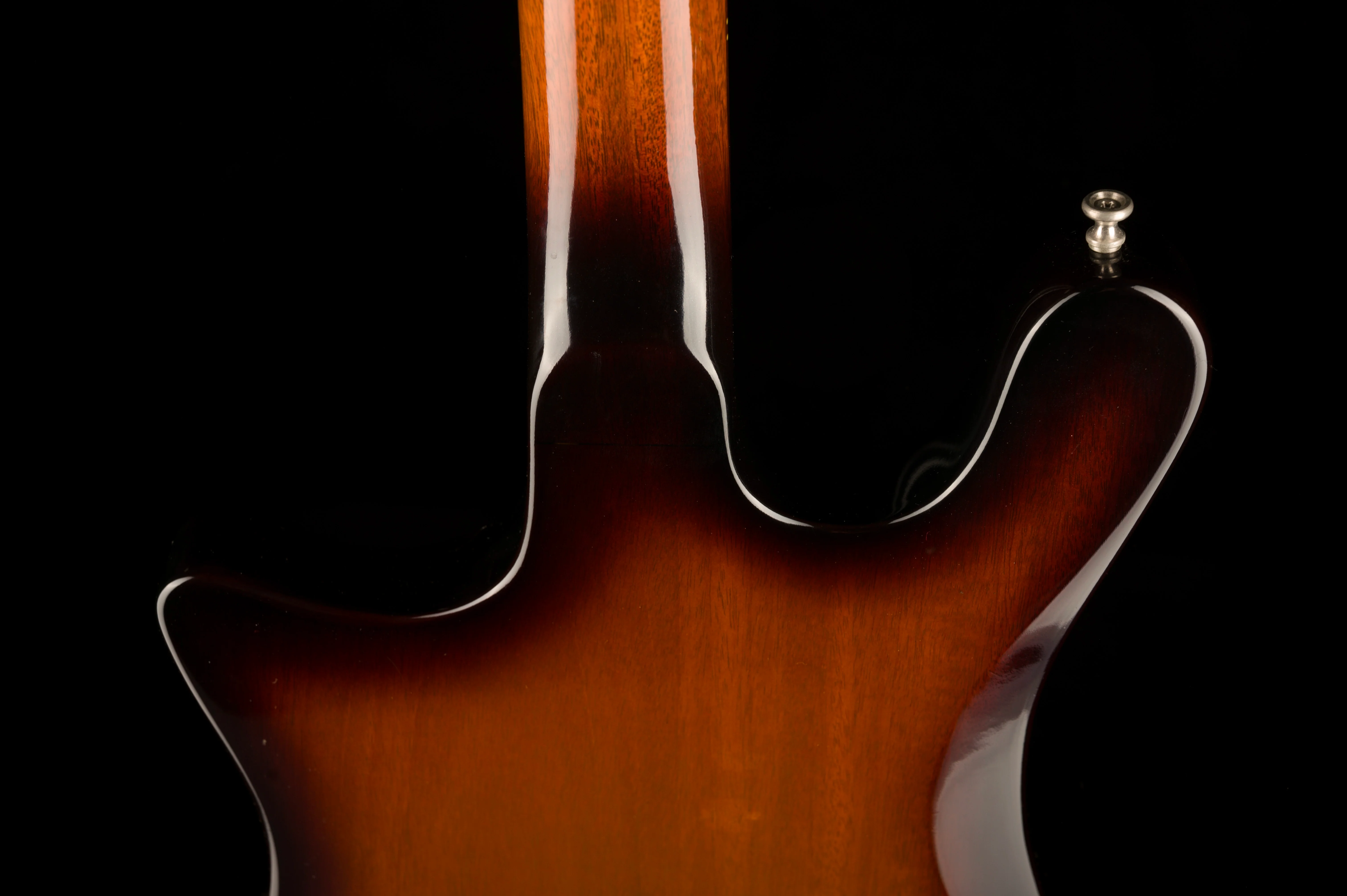 Vintage Guild S60-D Electric Guitar Sunburst With Hard Case - Image 15
