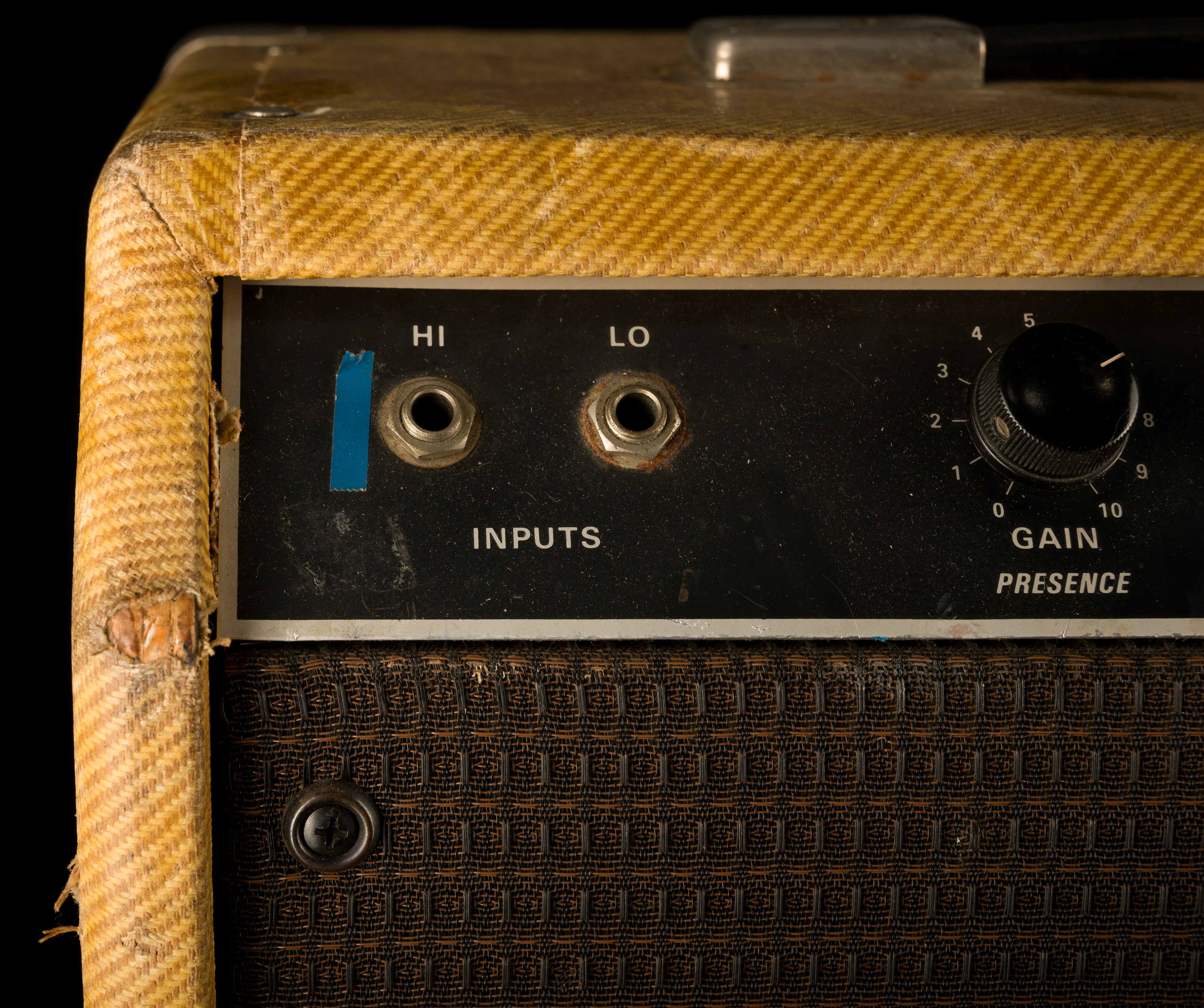 Pre Owned 1979 Jim Kelley 30/60 Reverb Guitar Amp Combo Tweed - Image 4