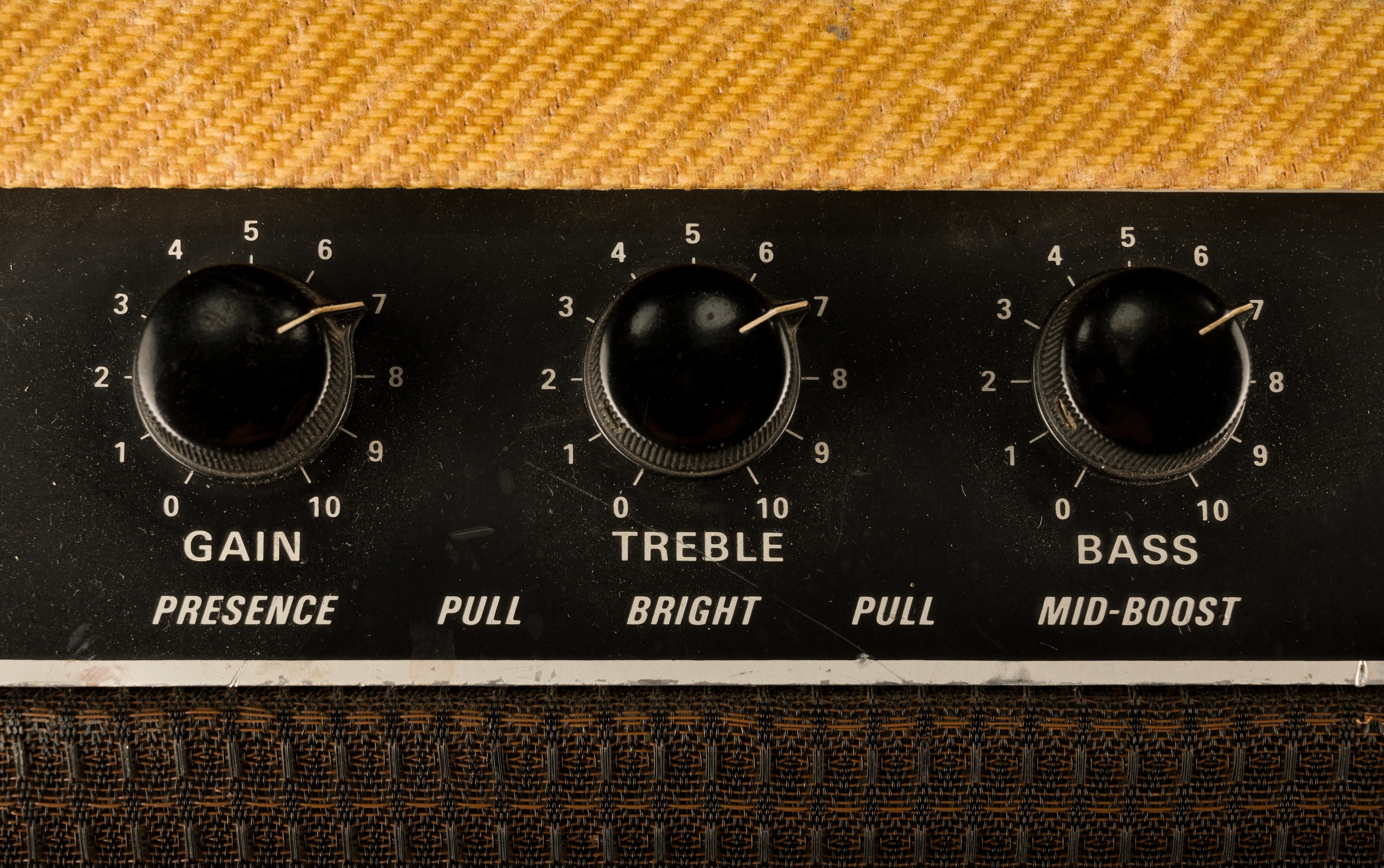 Pre Owned 1979 Jim Kelley 30/60 Reverb Guitar Amp Combo Tweed - Image 5