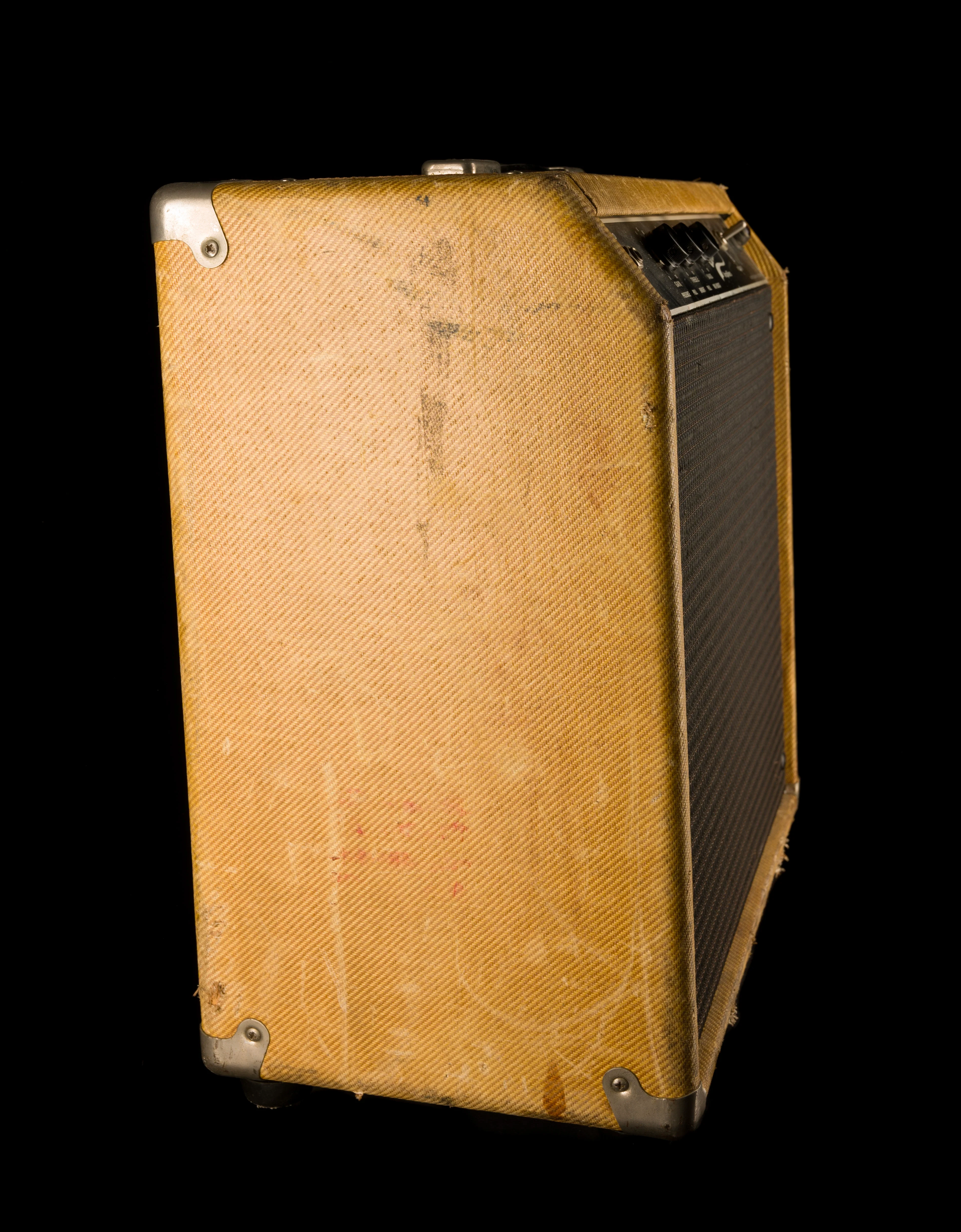 Pre Owned 1979 Jim Kelley 30/60 Reverb Guitar Amp Combo Tweed - Image 8