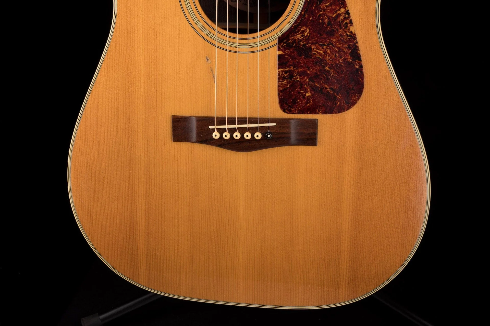 Pre-Owned 1980's Fender F-230 Natural Acoustic Guitar - Image 4