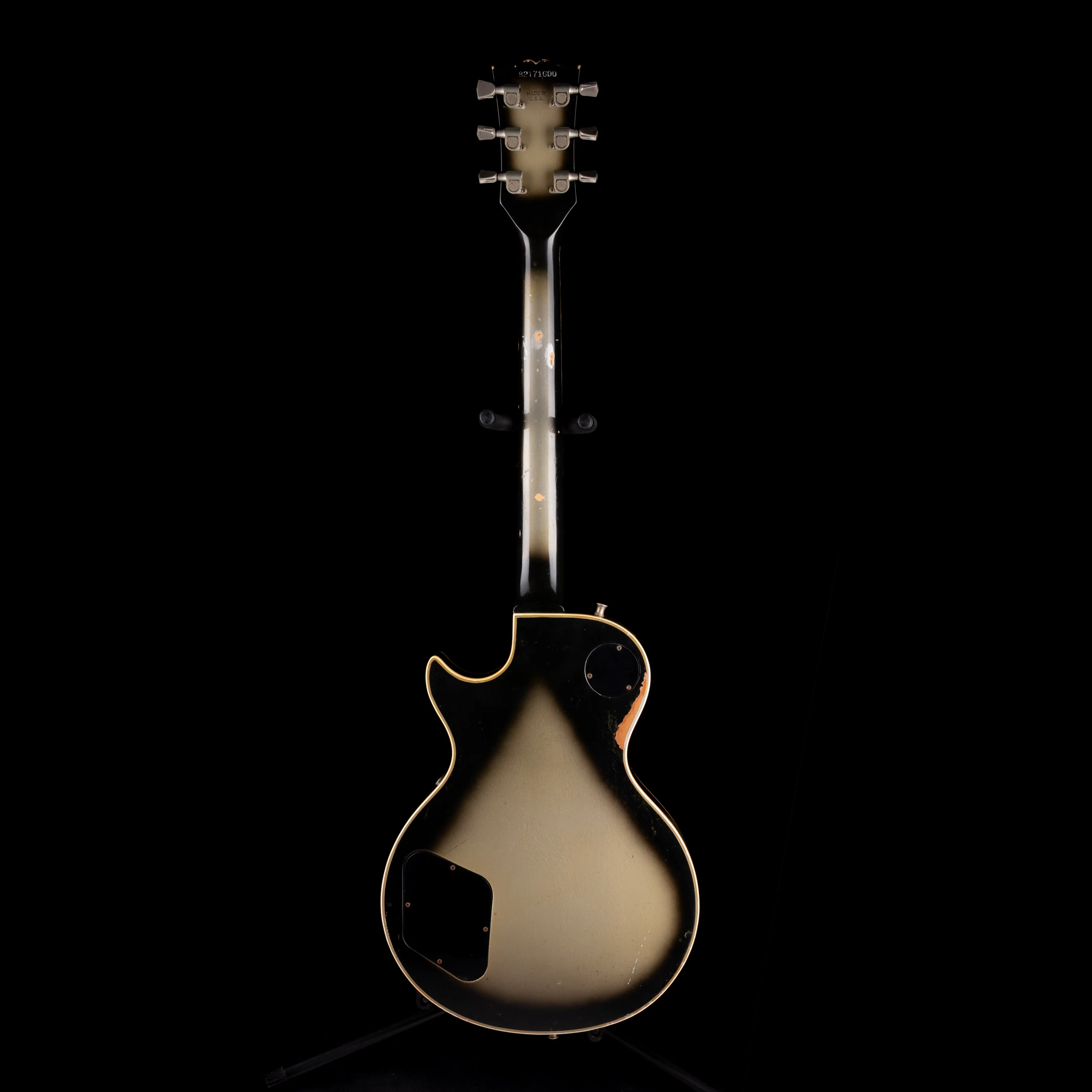 Pre Owned 1981 Gibson Les Paul Custom Silverburst With OHSC - Image 11