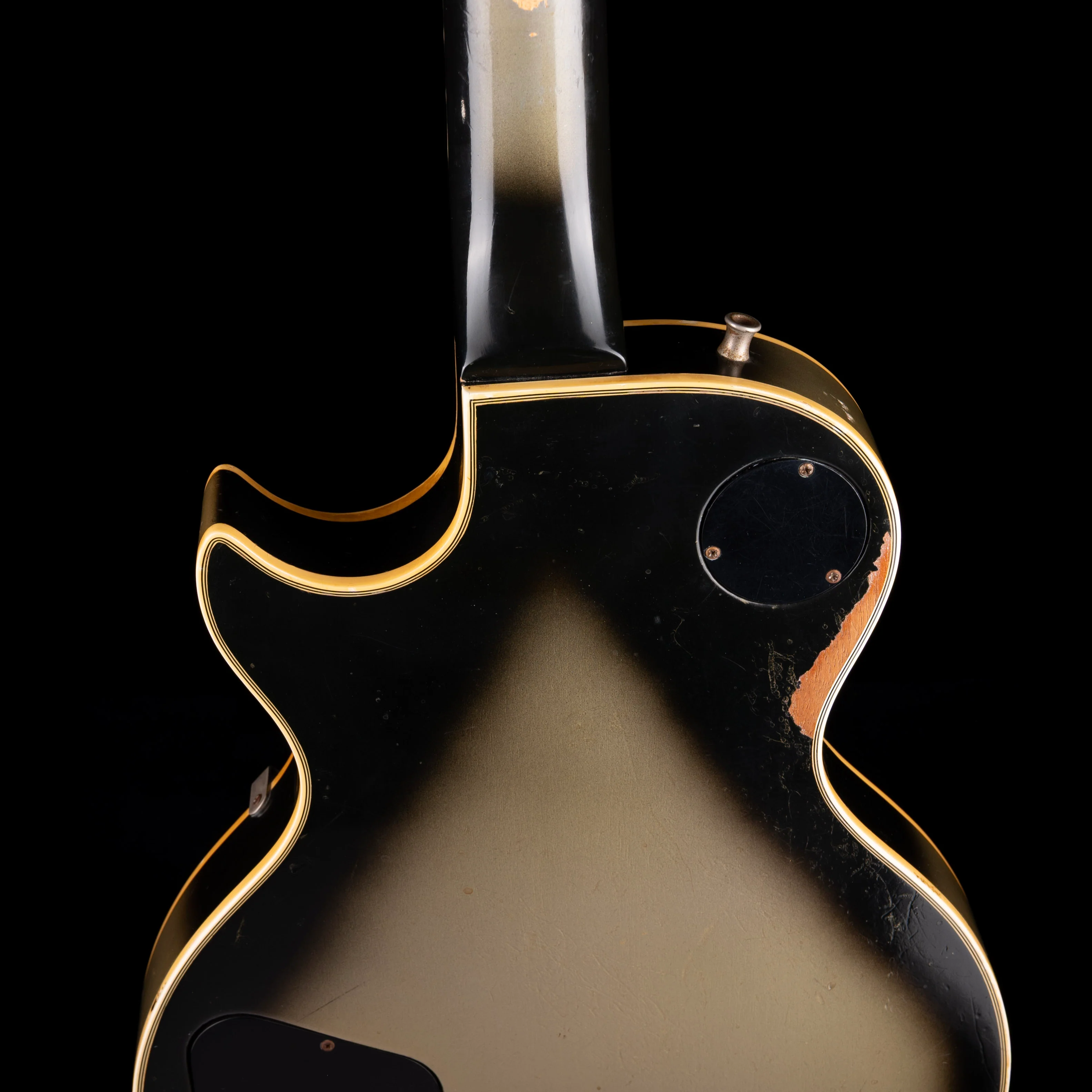 Pre Owned 1981 Gibson Les Paul Custom Silverburst With OHSC - Image 12