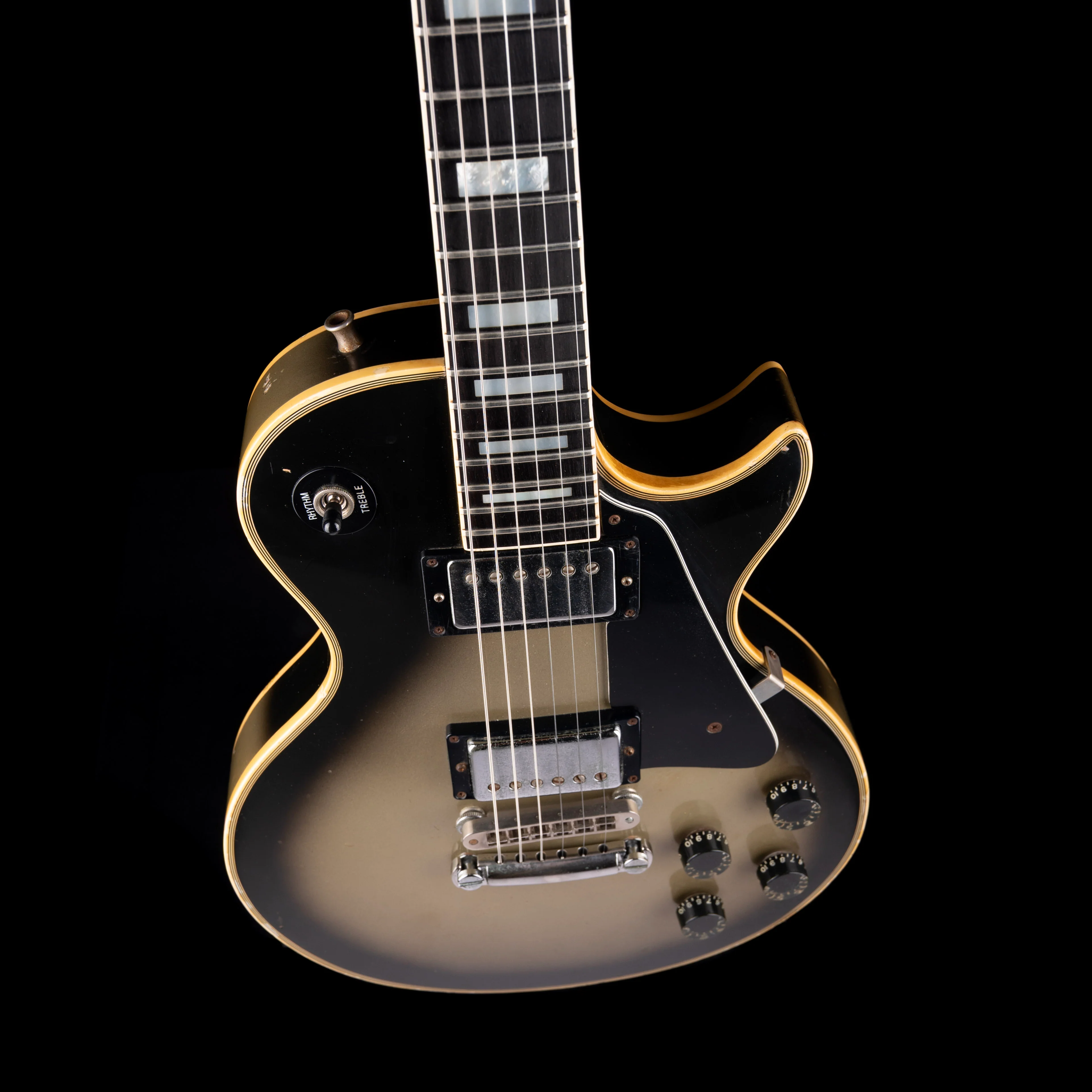 Pre Owned 1981 Gibson Les Paul Custom Silverburst With OHSC - Image 3