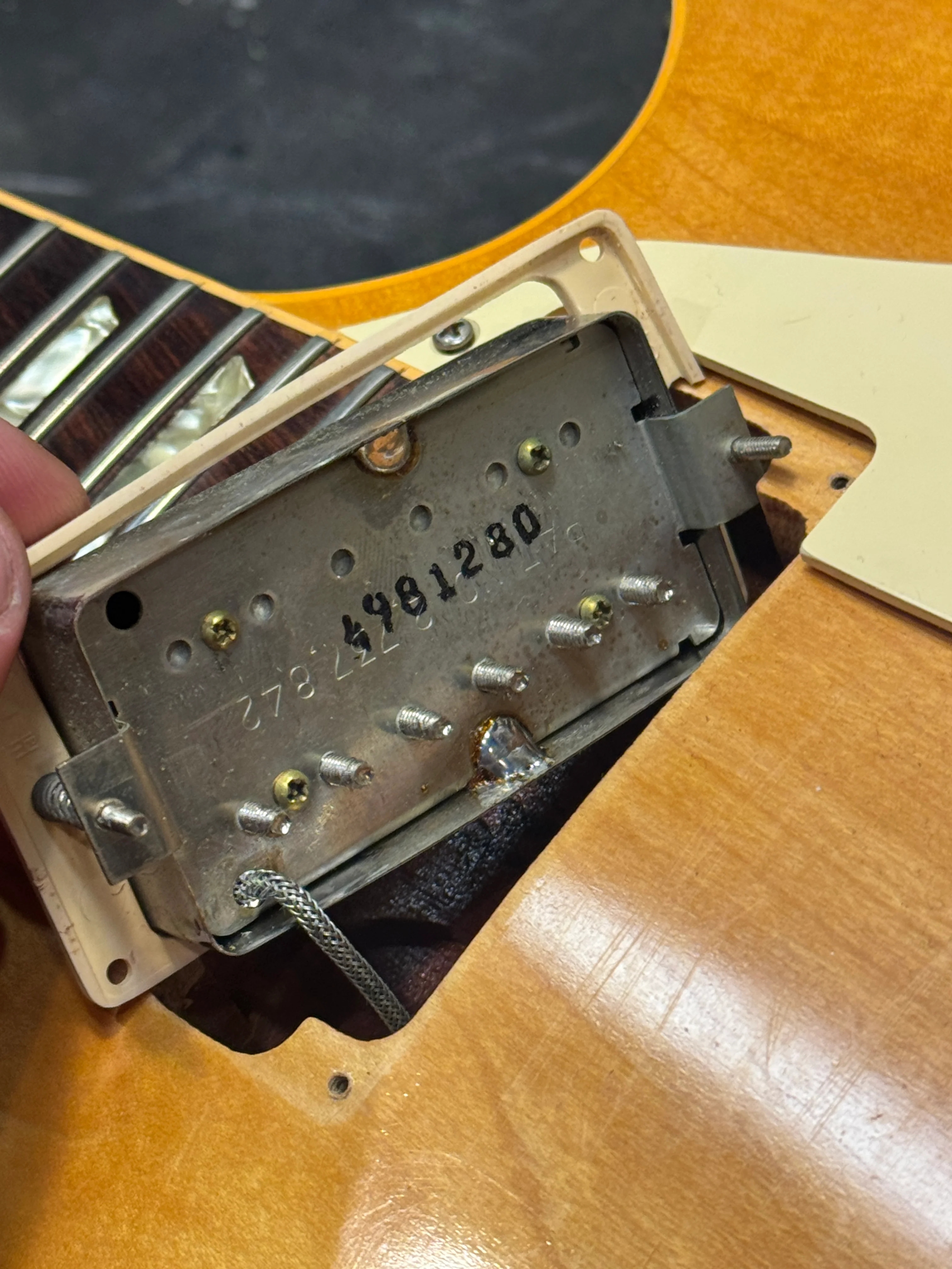 Vintage 1981 Gibson Les Paul Standard Natural With Case - Image 16