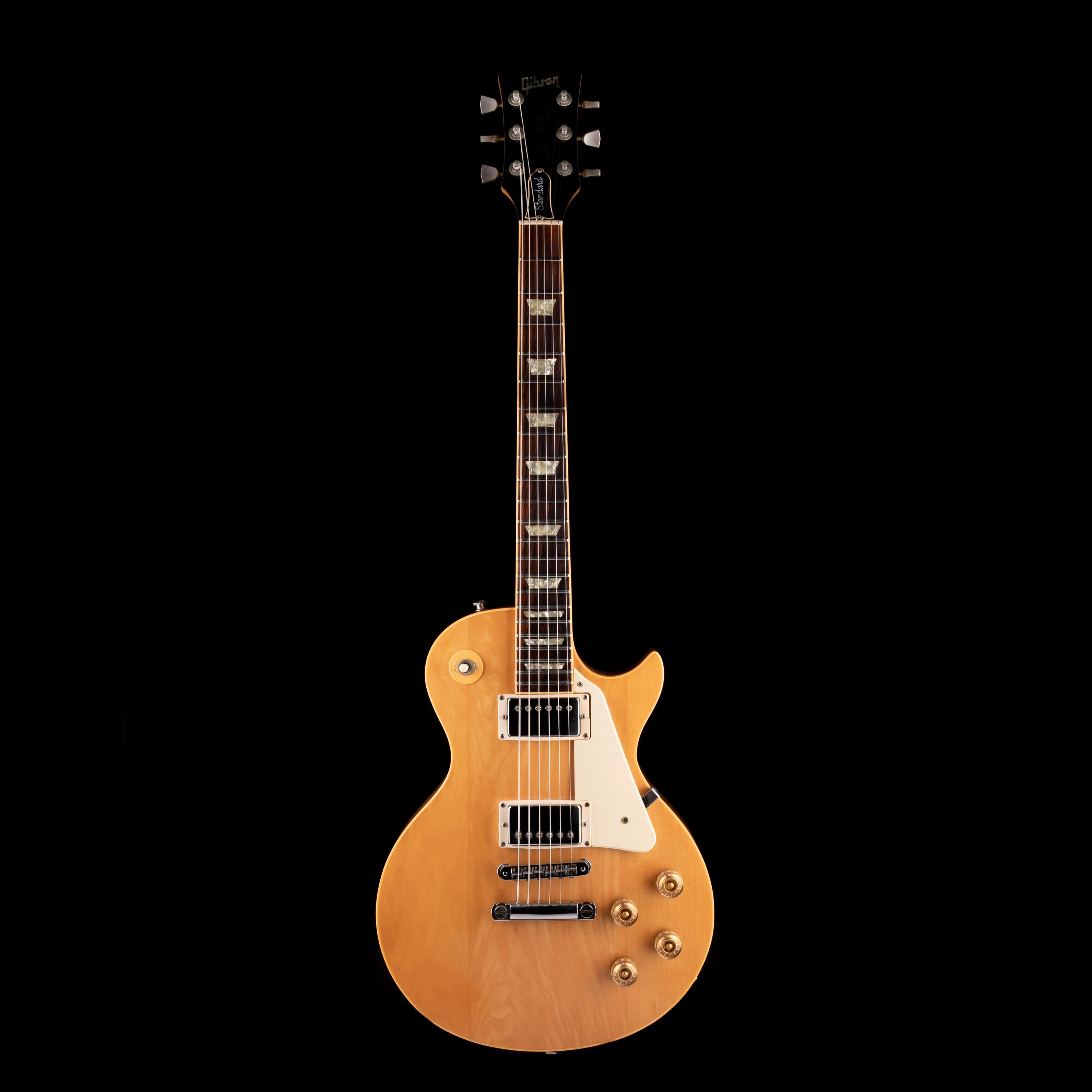 Vintage 1981 Gibson Les Paul Standard Natural With Case - Image 2