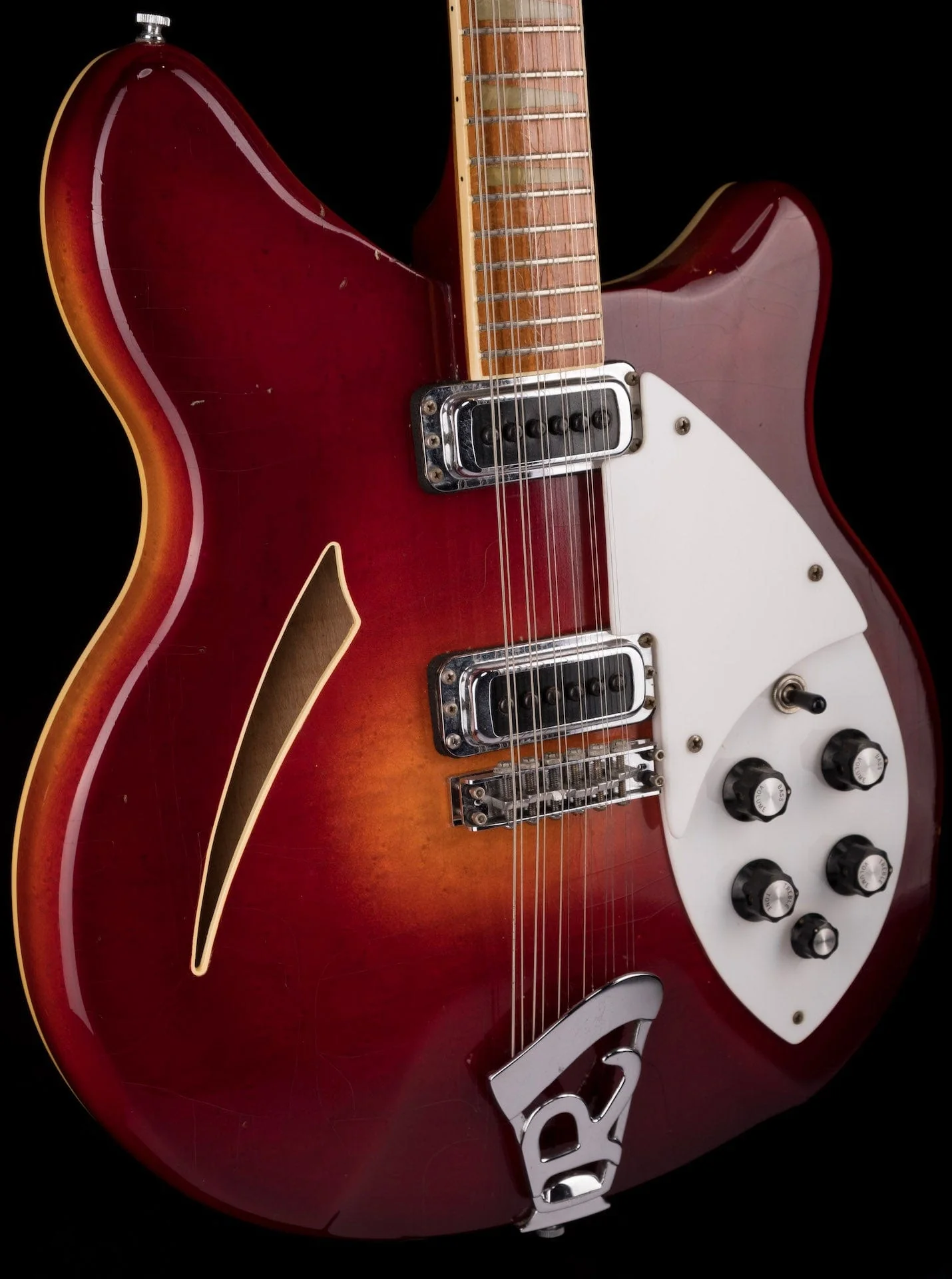 Vintage 1981 Rickenbacker 360/12 FG Fireglo Electric Guitar With OHSC - Image 9