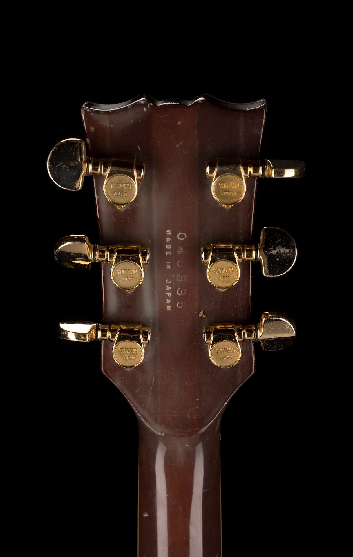 Pre Owned 1981 Yamaha SG-1000 Brown Sunburst Electric Guitar With Gig Bag - Image 20
