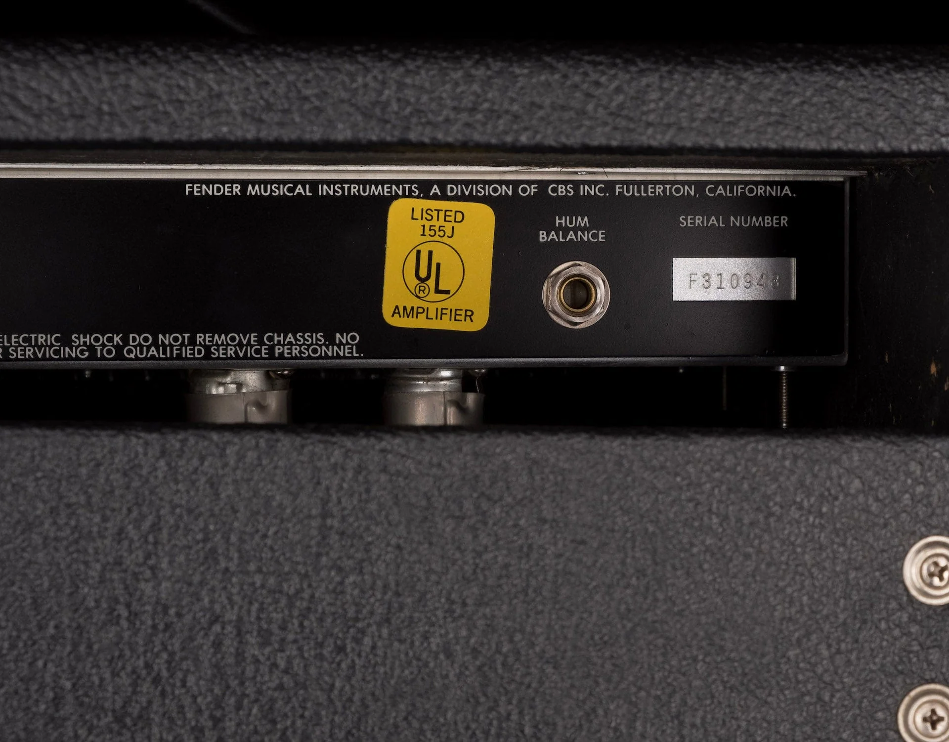 Vintage Rivera Era 1983 Fender Bassman 20 Guitar Amp 1x15" Combo - Image 10