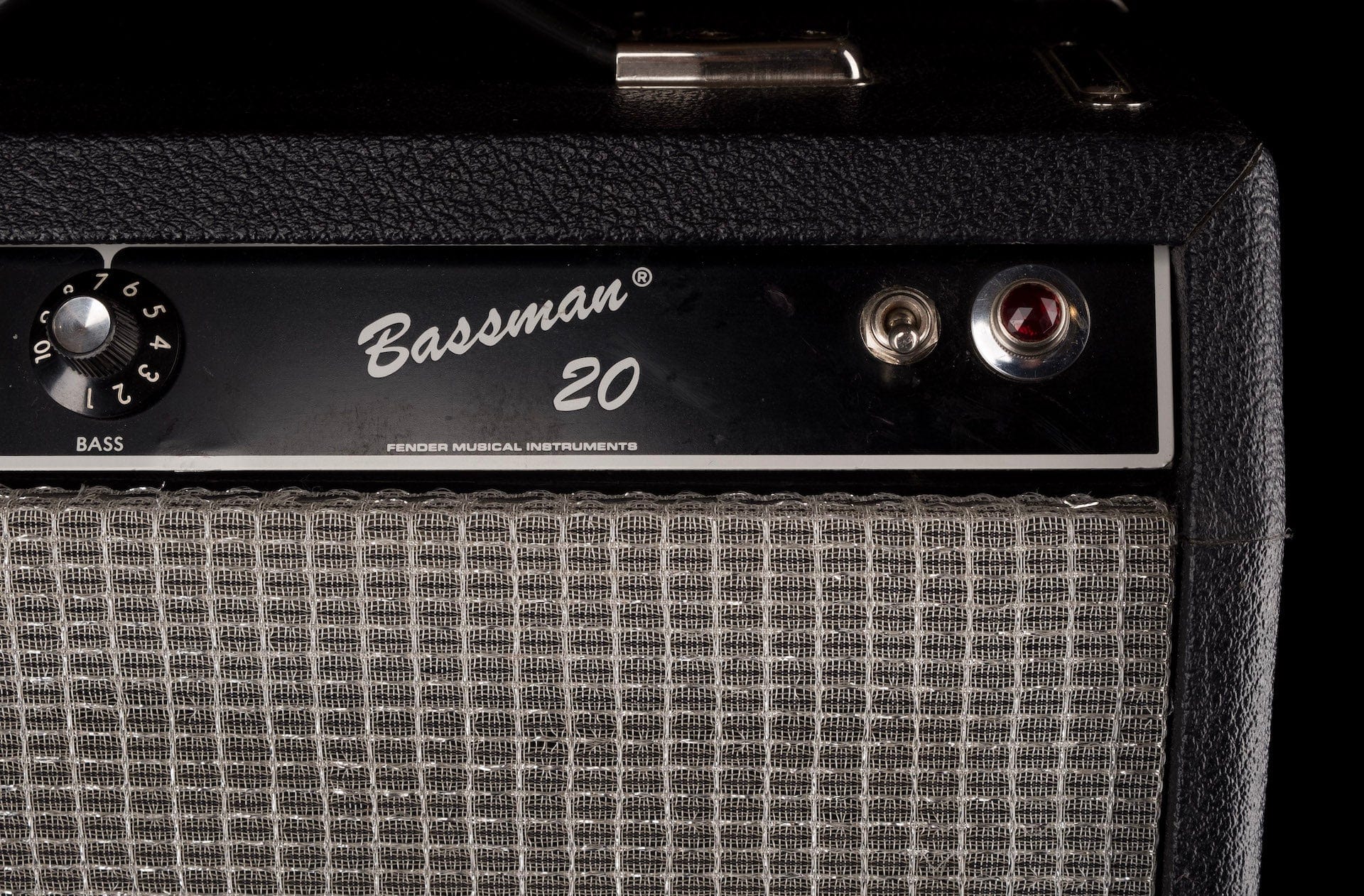 Vintage Rivera Era 1983 Fender Bassman 20 Guitar Amp 1x15" Combo - Image 5