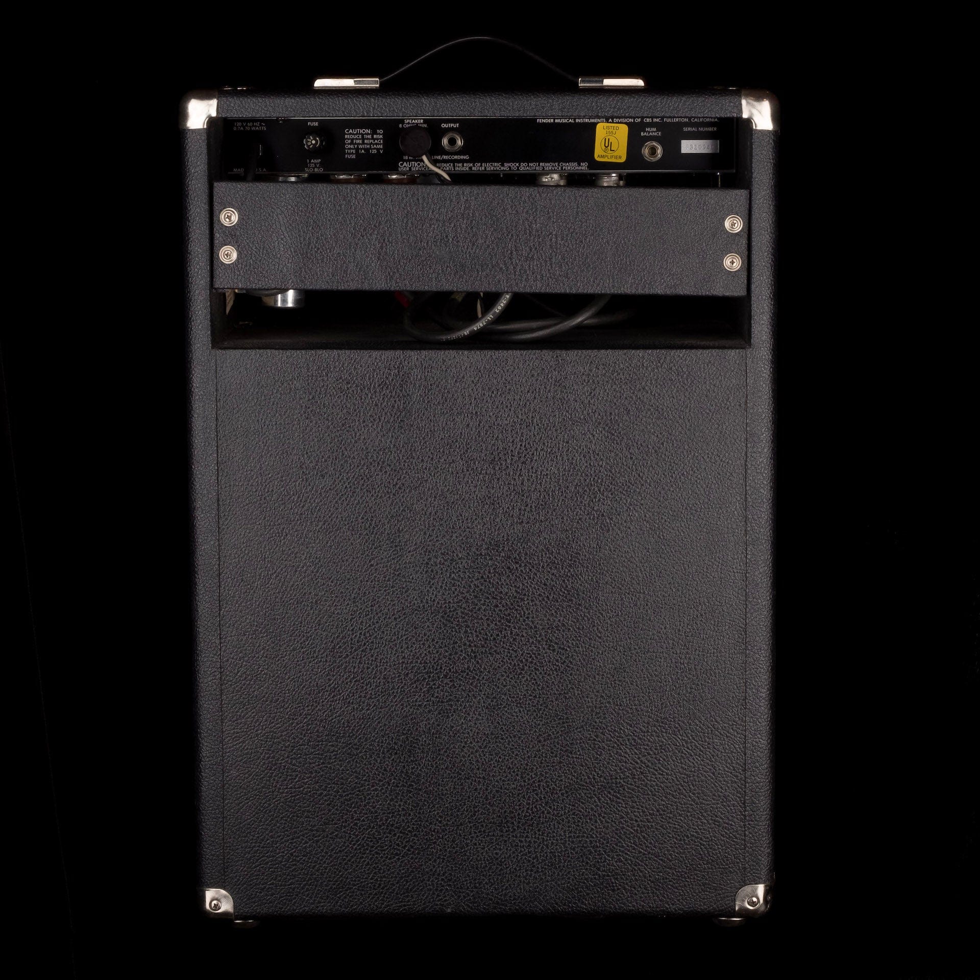 Vintage Rivera Era 1983 Fender Bassman 20 Guitar Amp 1x15" Combo - Image 8