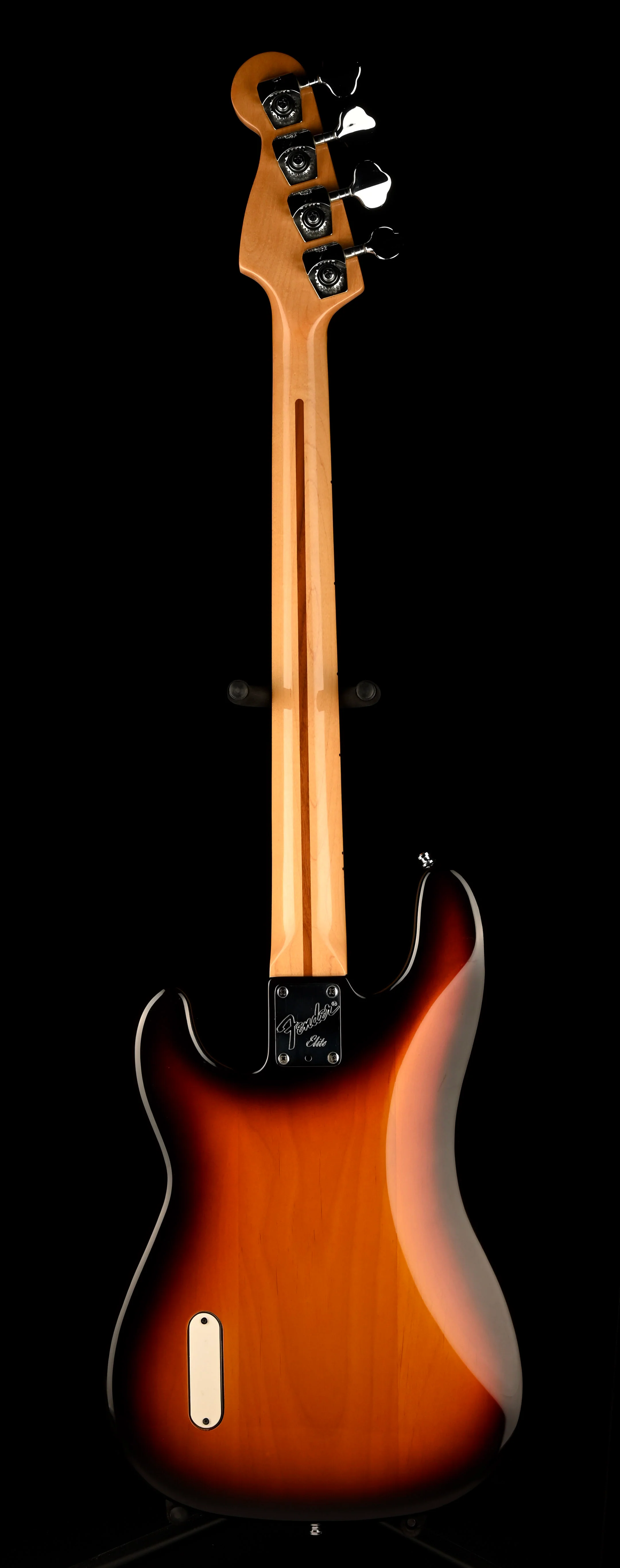 Vintage 1983 Fender Elite Precision Bass 3-Tone Sunburst with Case - Image 14