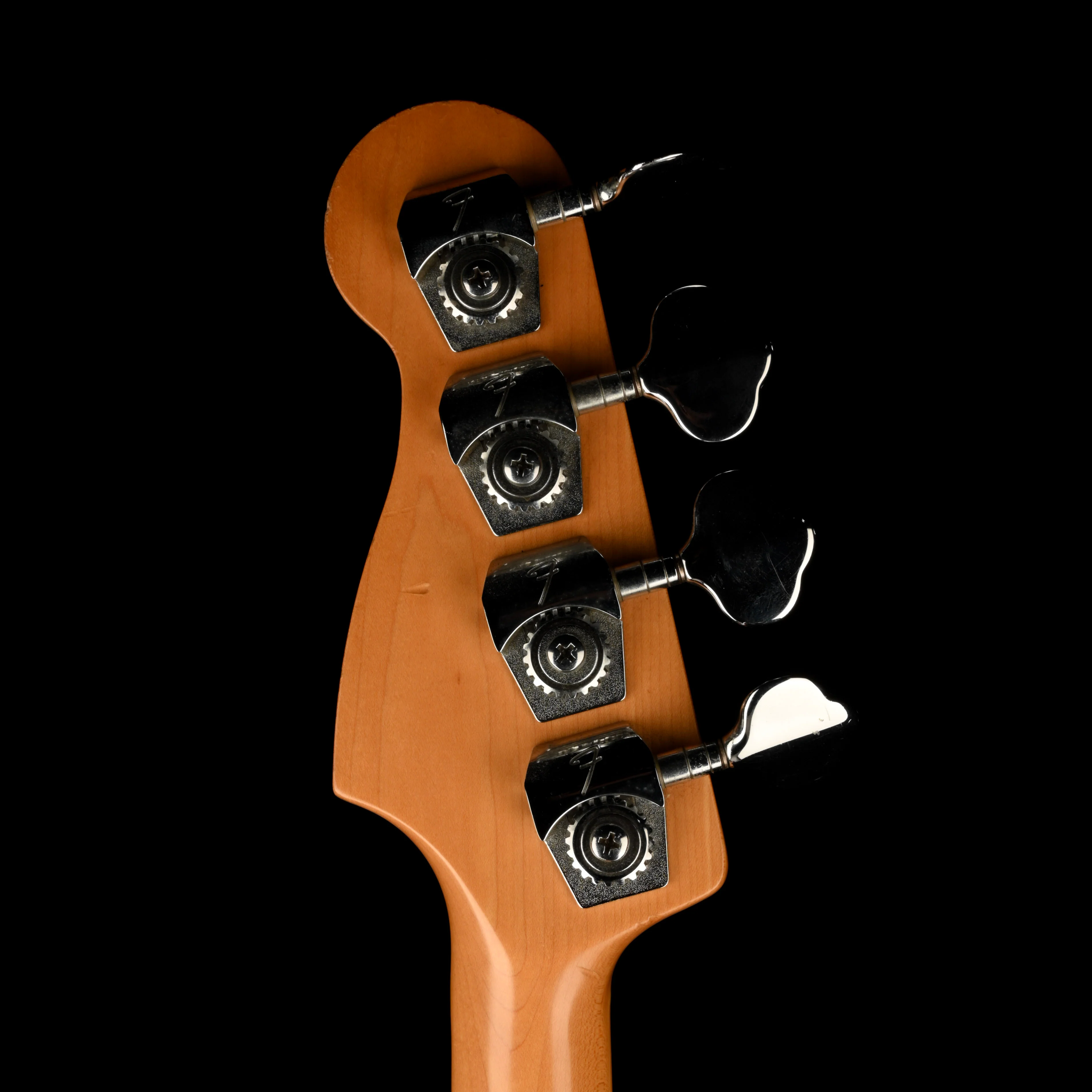 Vintage 1989 Fender Precision Bass Plus Black Pearl Burst With Gig Bag - Image 13