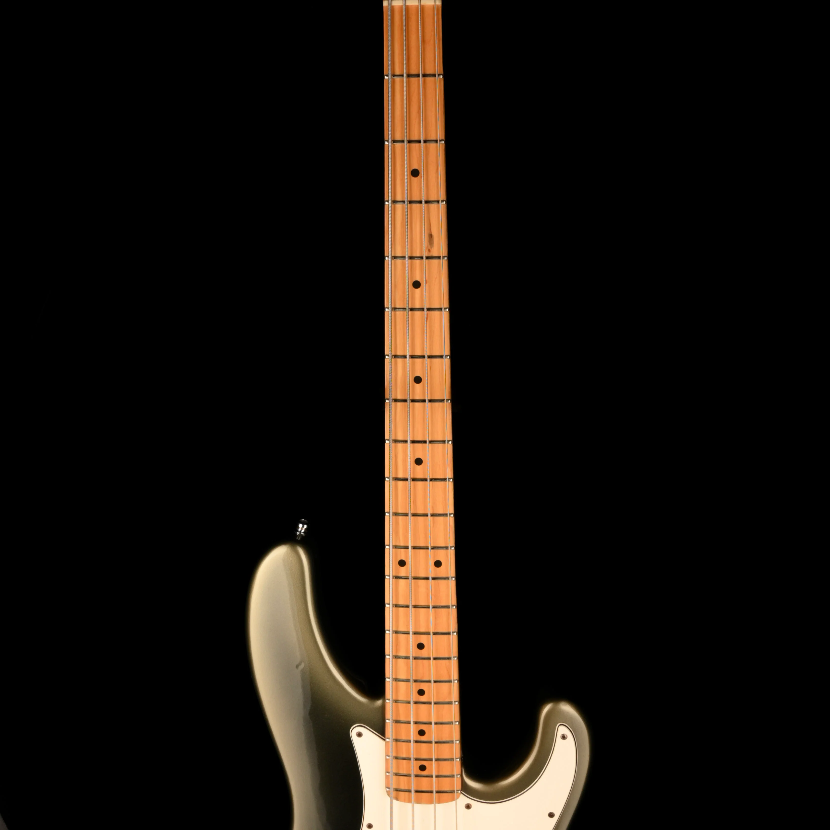 Vintage 1989 Fender Precision Bass Plus Black Pearl Burst With Gig Bag - Image 7
