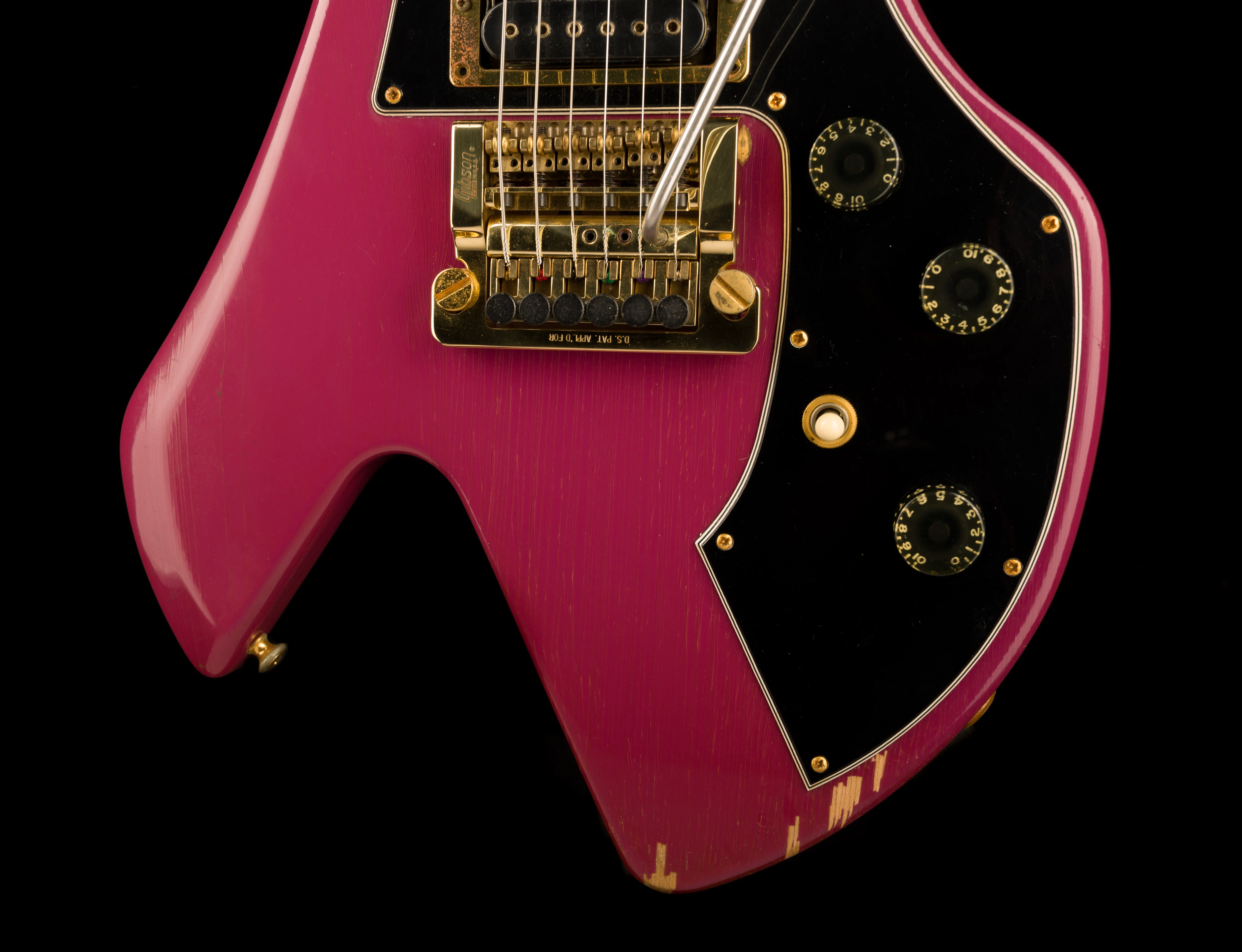 Vintage 1983 Gibson Corvus II Futura Purple With Case - Image 5
