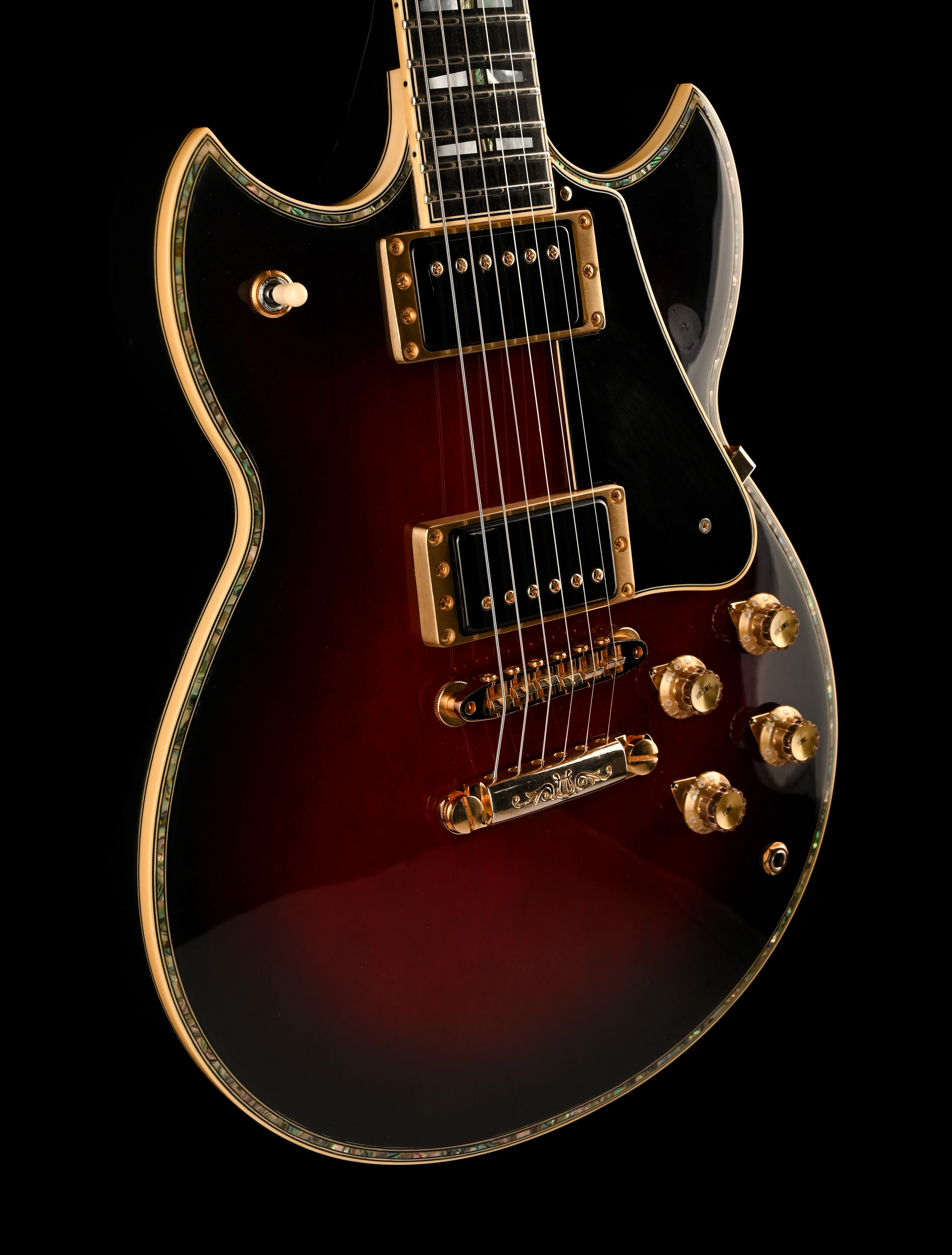 Vintage 1984 Yamaha SBG3000 Electric Guitar Sunburst With OHSC - Image 10