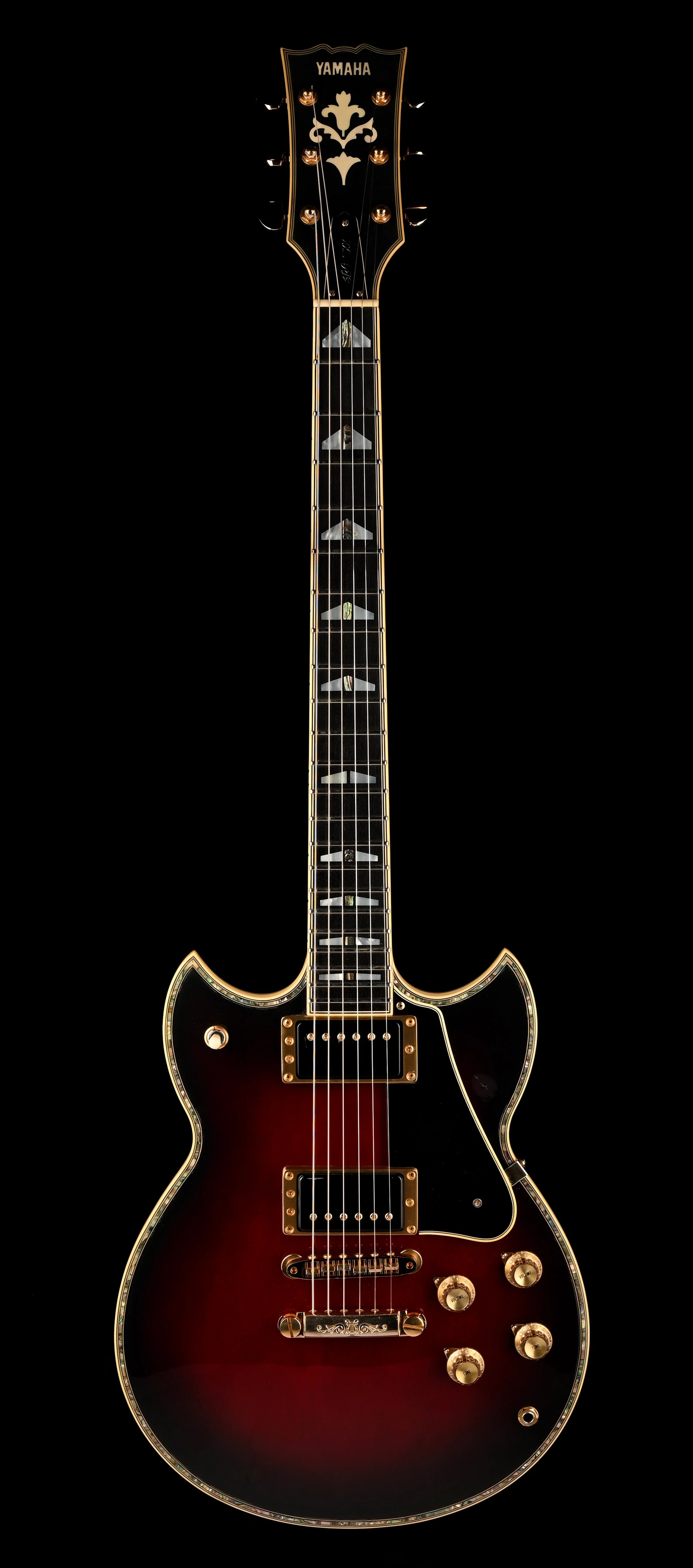 Vintage 1984 Yamaha SBG3000 Electric Guitar Sunburst With OHSC - Image 2