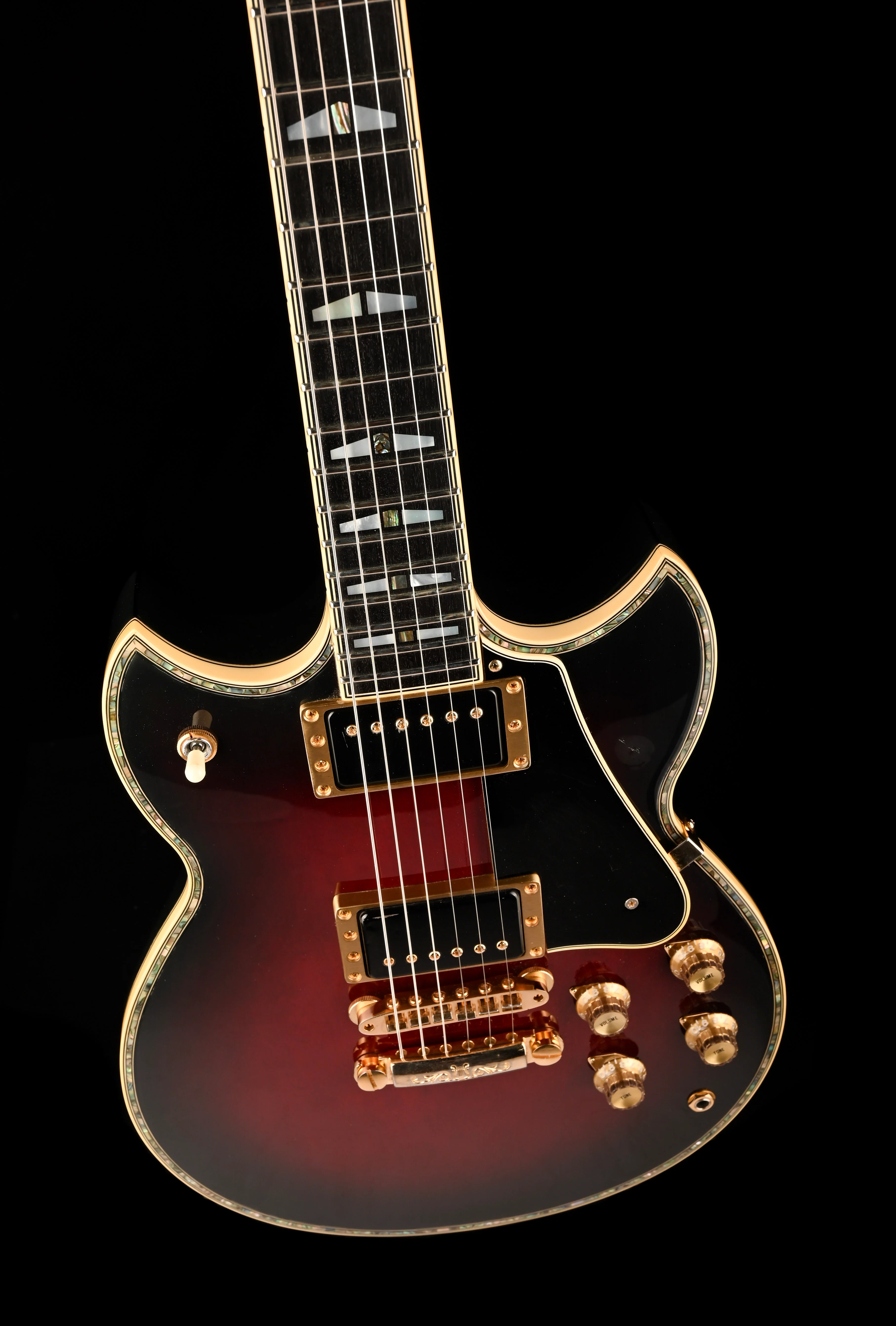 Vintage 1984 Yamaha SBG3000 Electric Guitar Sunburst With OHSC - Image 4