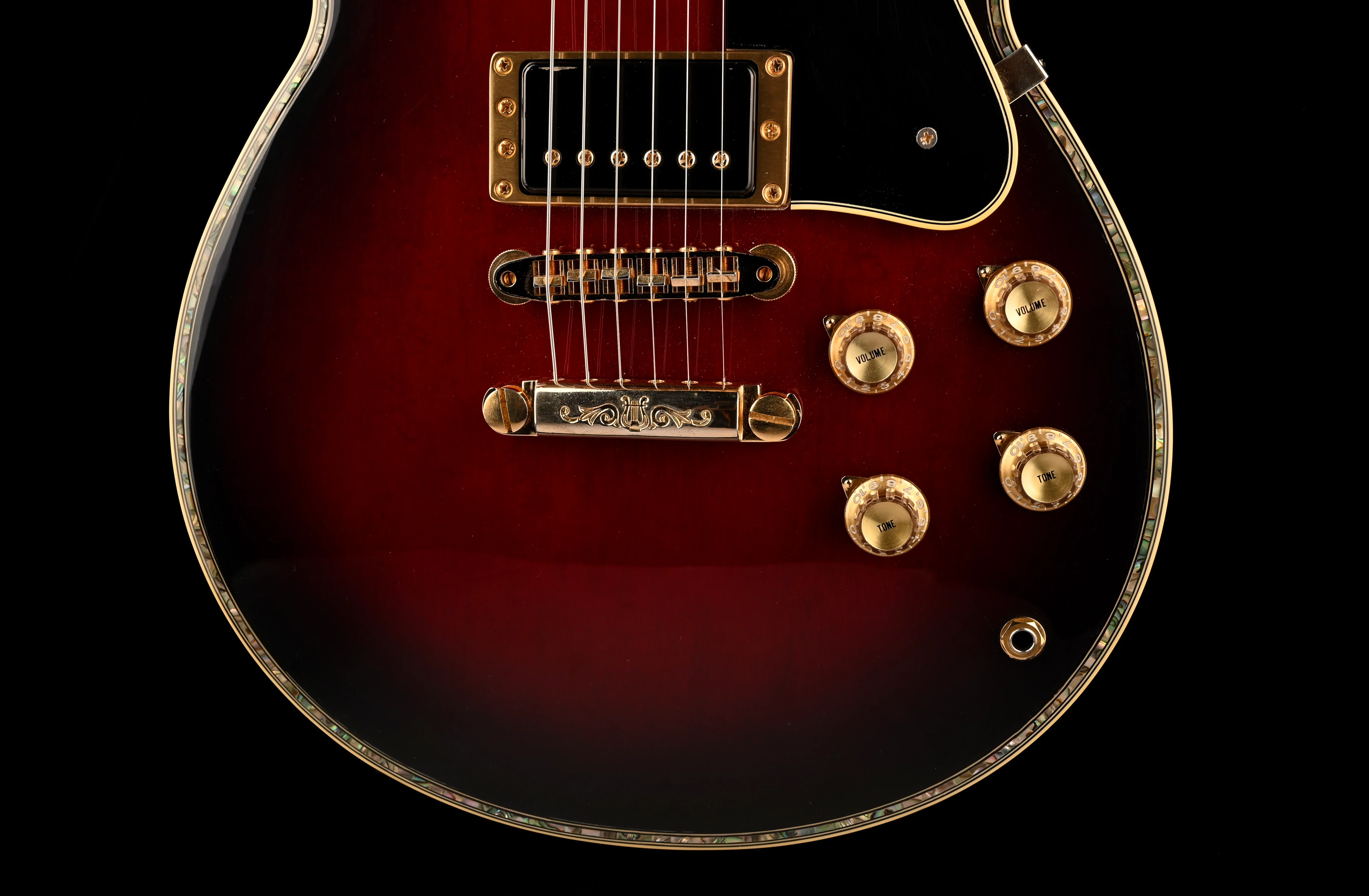 Vintage 1984 Yamaha SBG3000 Electric Guitar Sunburst With OHSC - Image 5