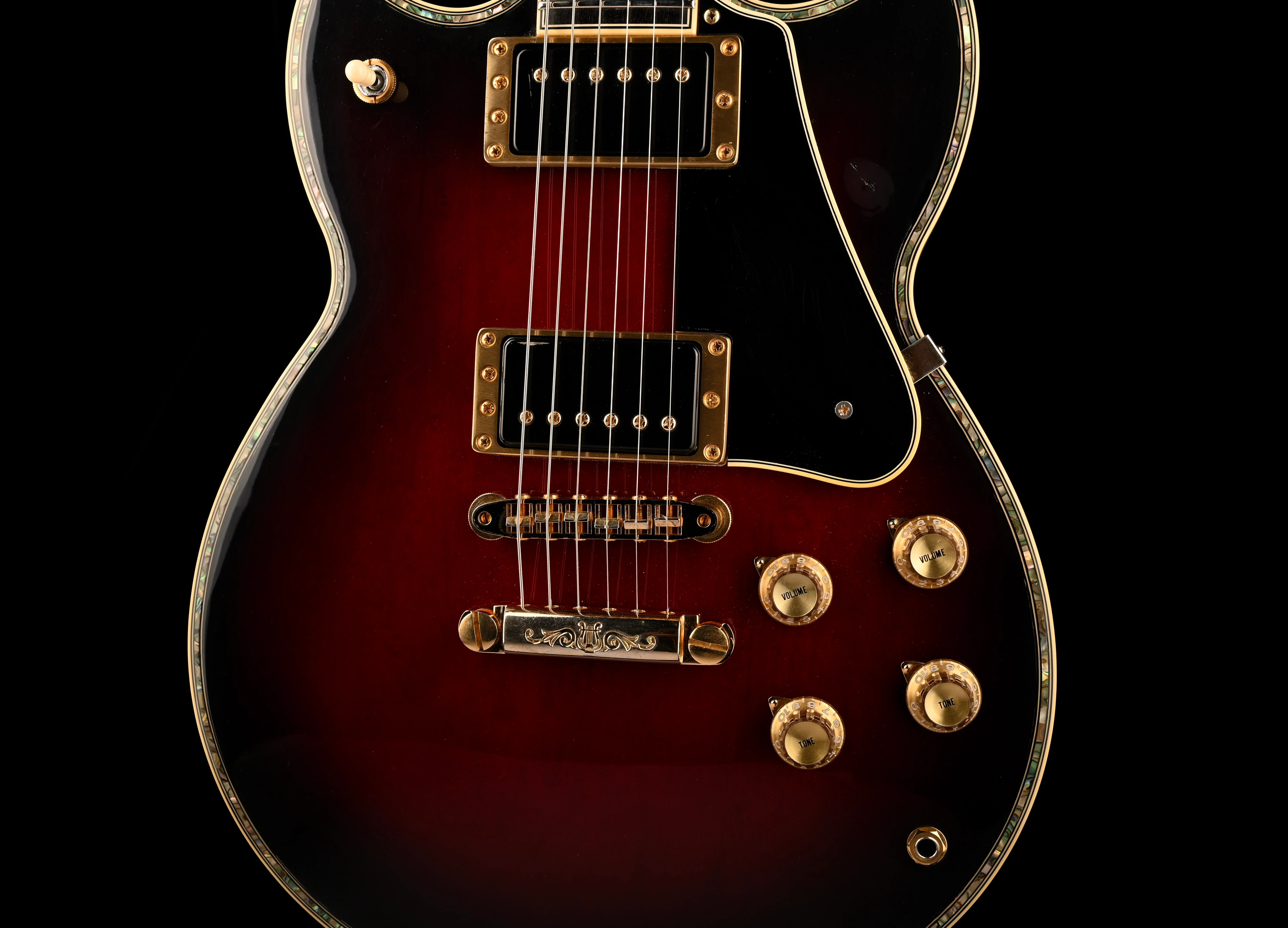 Vintage 1984 Yamaha SBG3000 Electric Guitar Sunburst With OHSC - Image 6