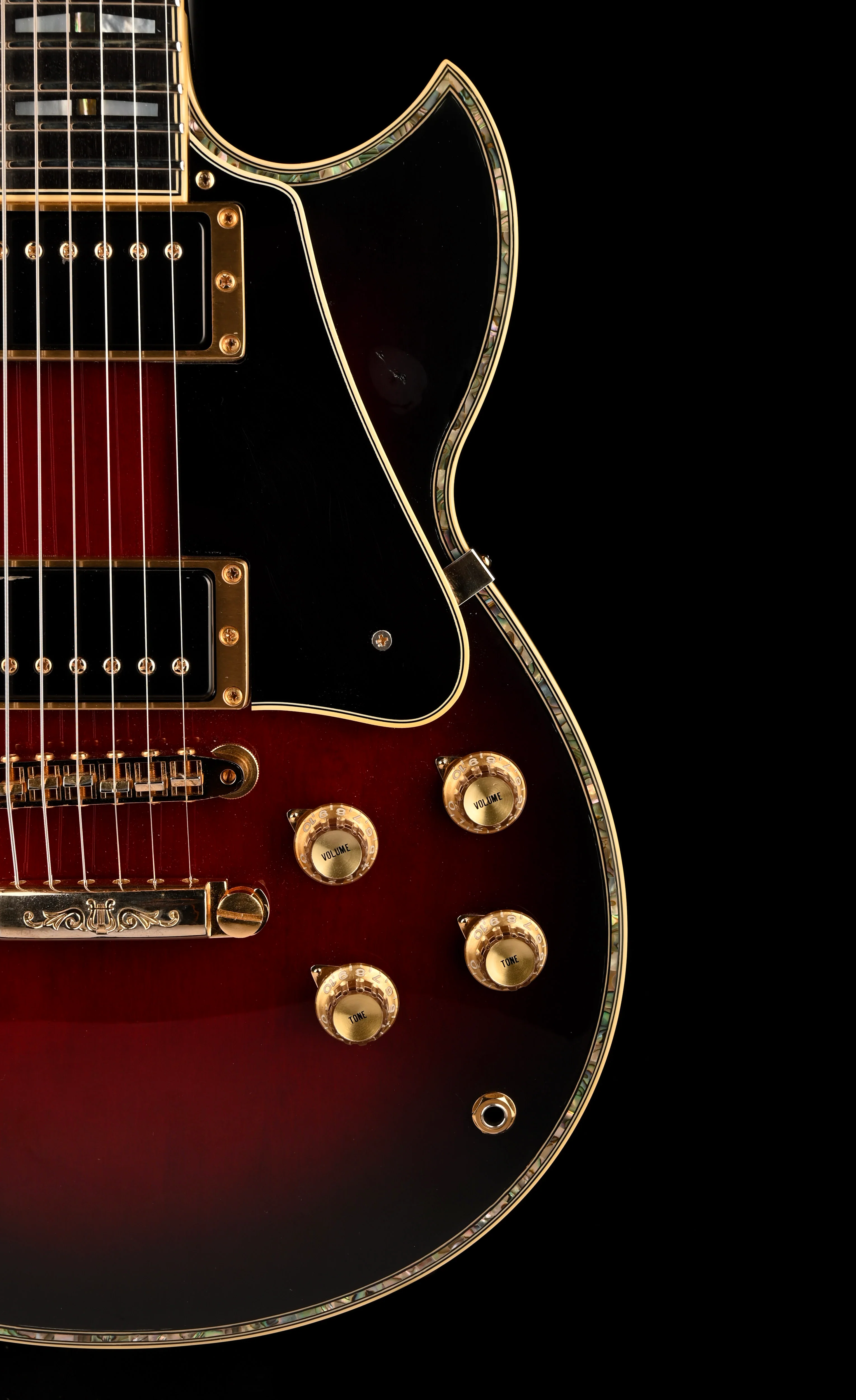 Vintage 1984 Yamaha SBG3000 Electric Guitar Sunburst With OHSC - Image 9