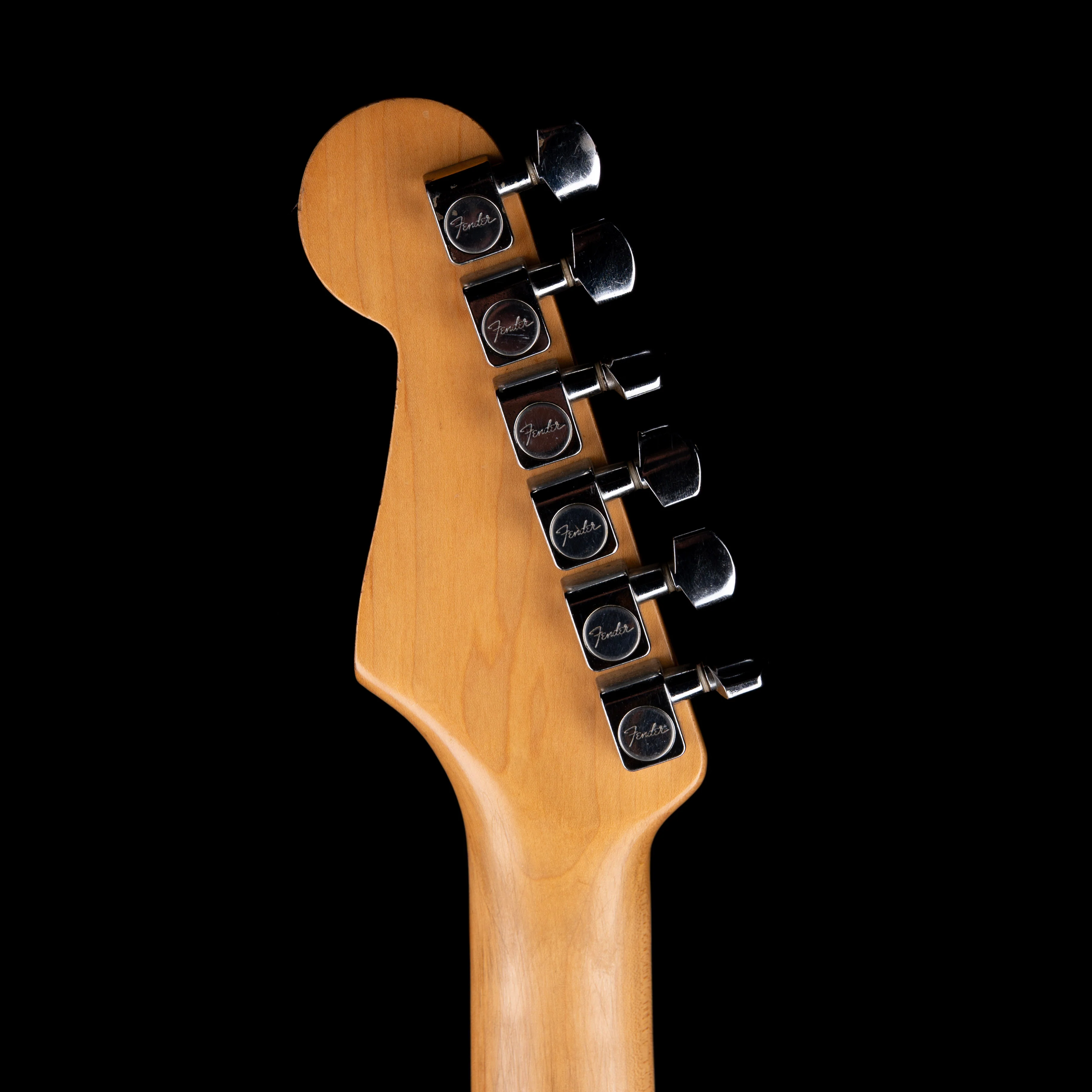 Pre Owned 1986 Fender Made In Japan Contemporary Stratocaster HSS Black With HSC - Image 13