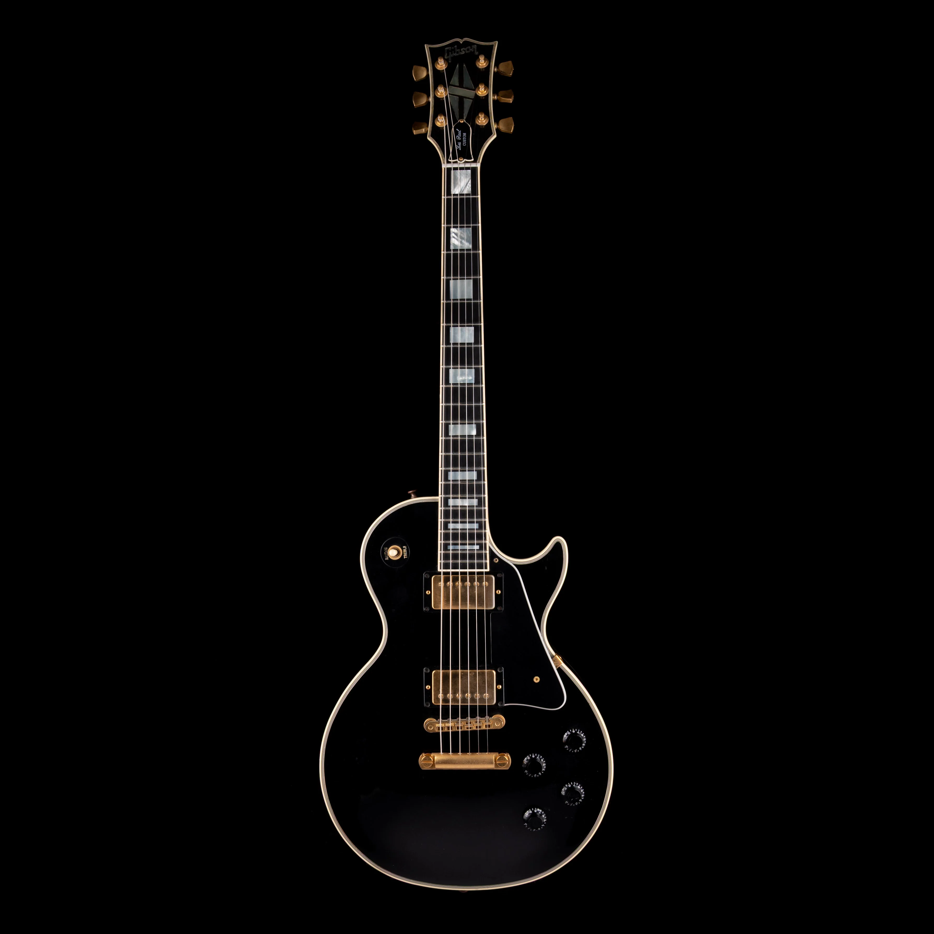 Vintage 1986 Gibson Les Paul Custom Ebony With OHSC - Image 2