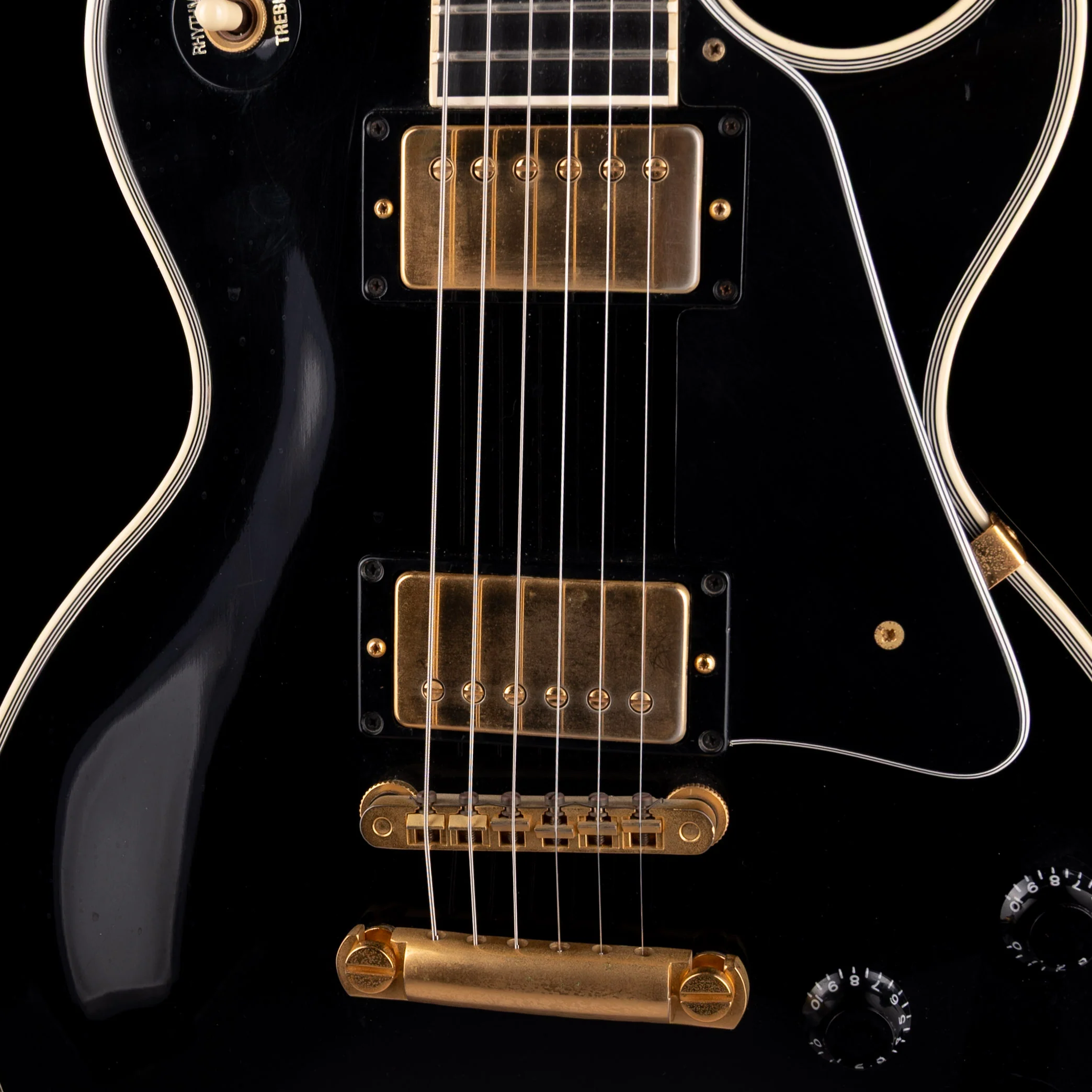 Vintage 1986 Gibson Les Paul Custom Ebony With OHSC - Image 4
