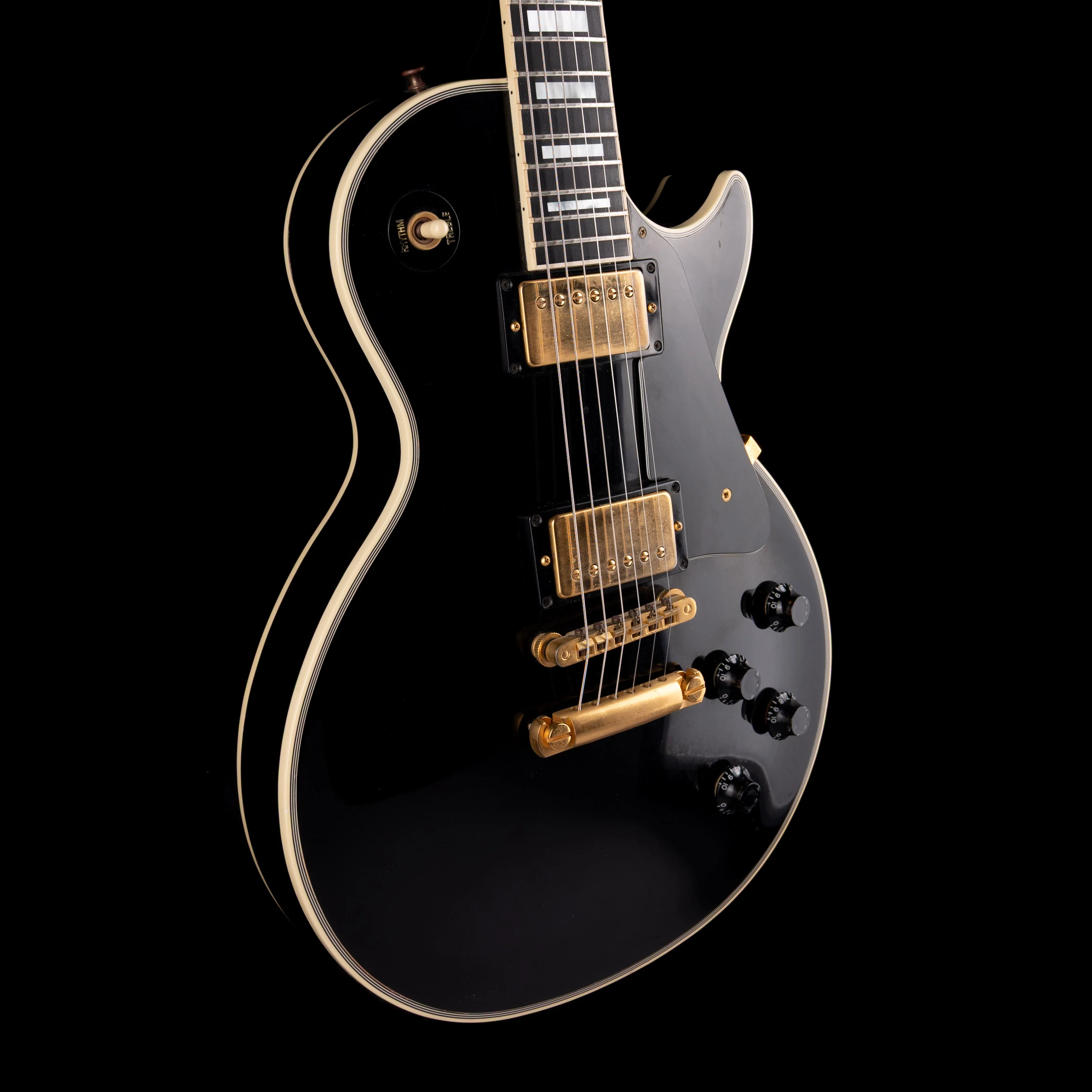 Vintage 1986 Gibson Les Paul Custom Ebony With OHSC - Image 6