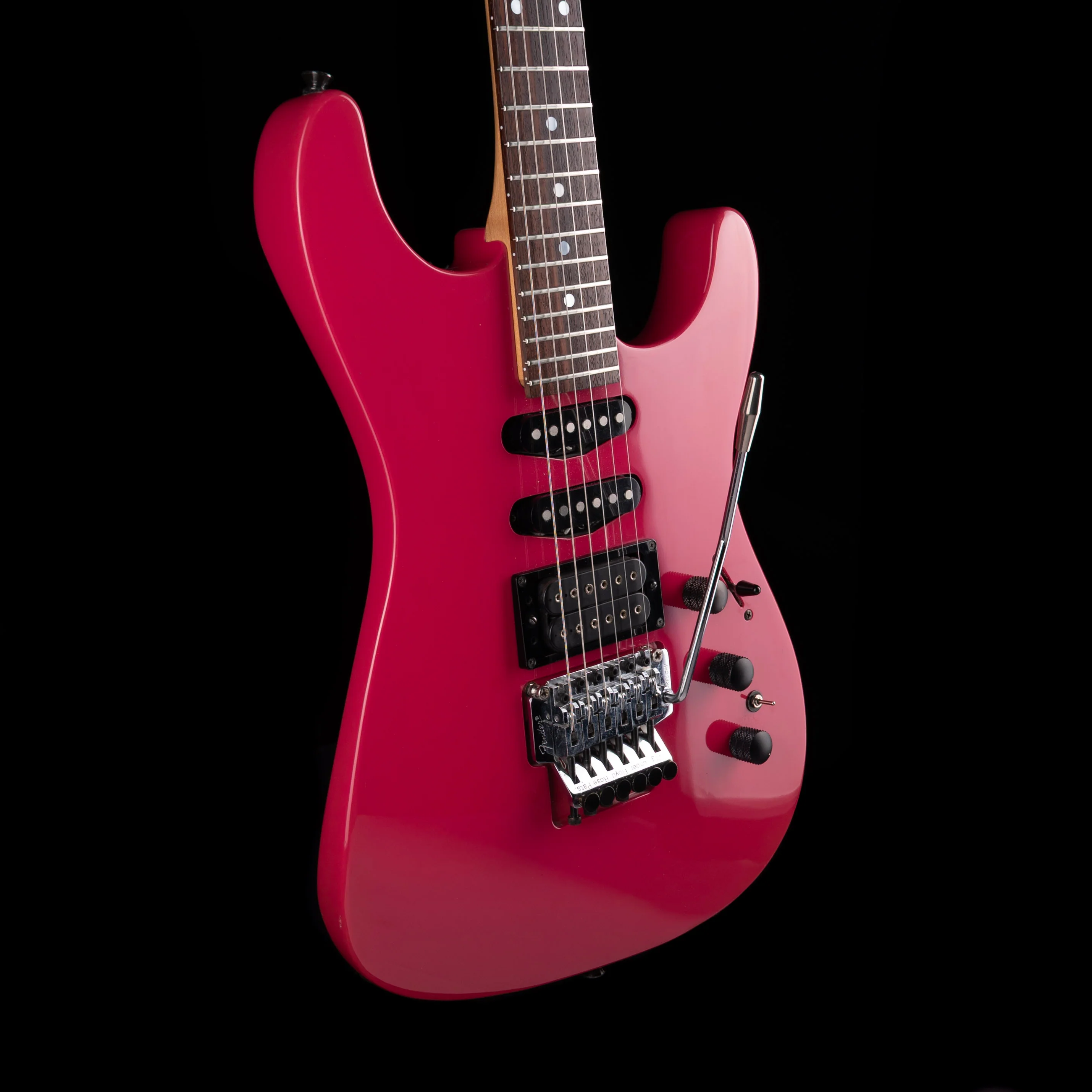 Pre Owned 1987 HM Strat Razzberry With Gig Bag - Image 6