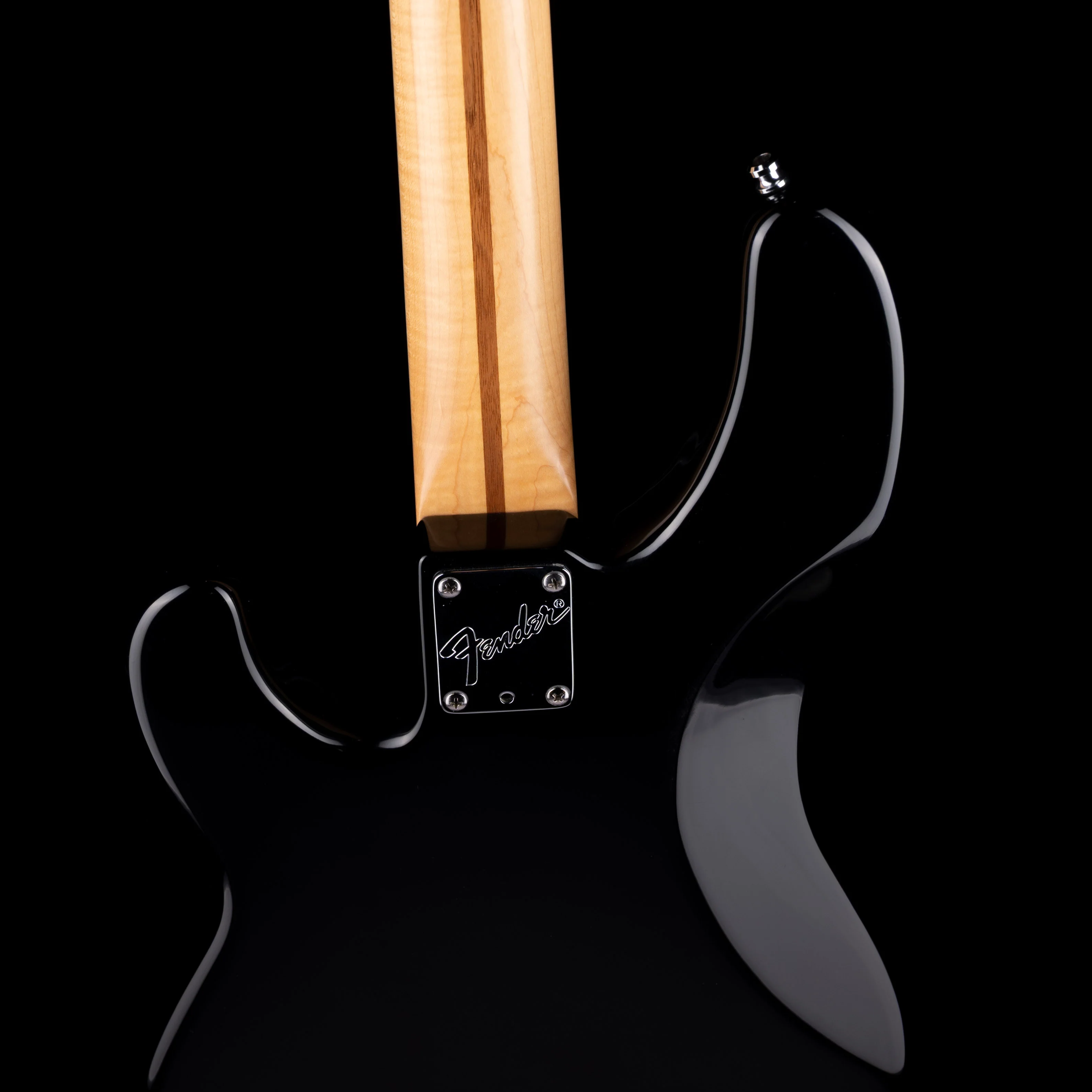 Vintage 1988 Fender Longhorn Precision Bass Black With OHSC - Image 11